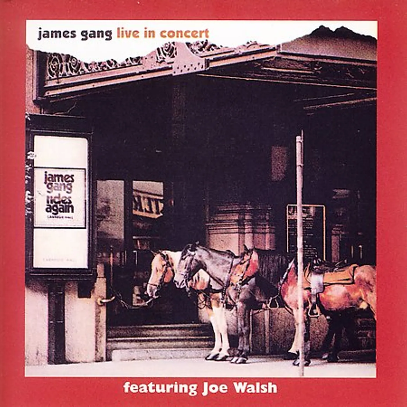 James Gang LIVE IN CONCERT CD