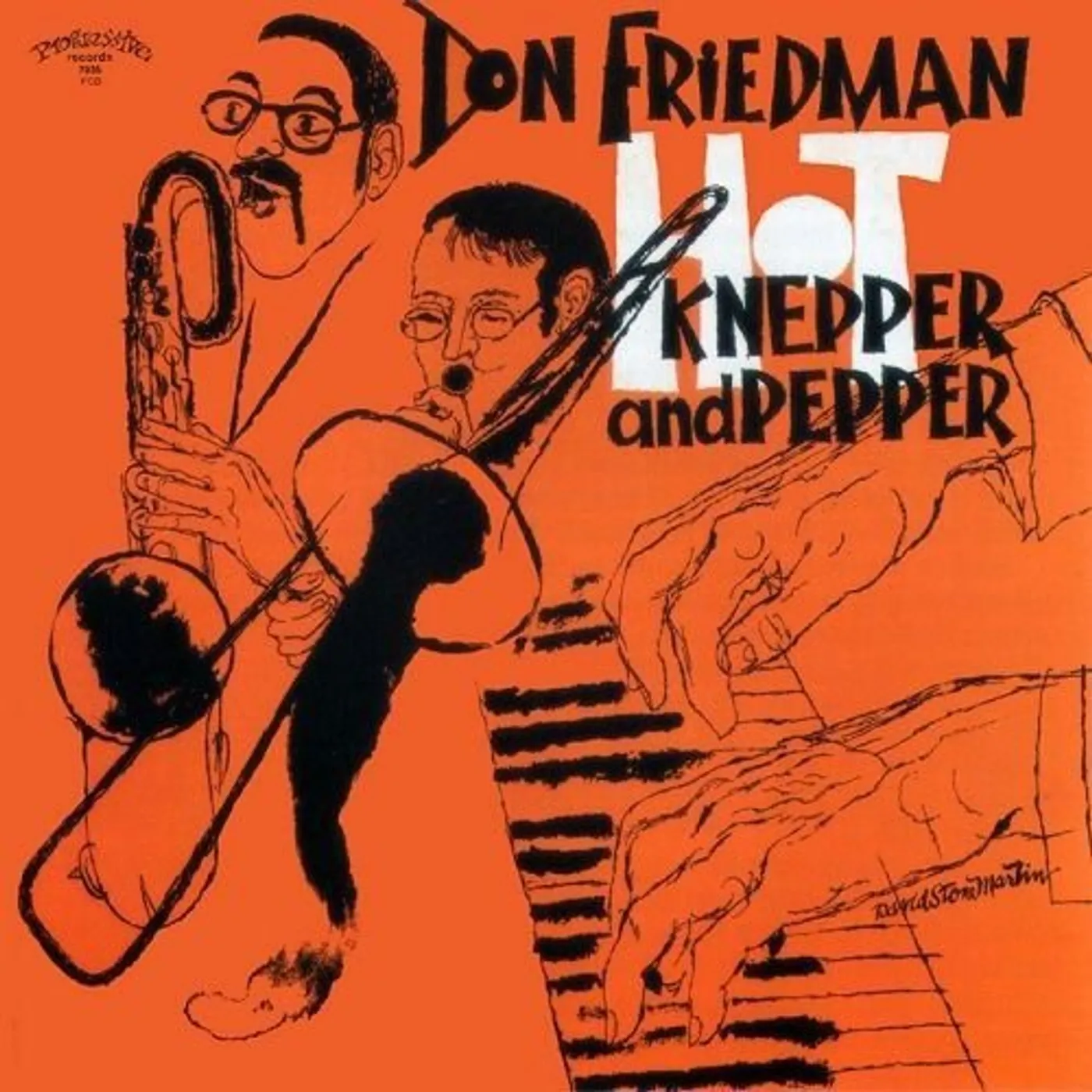 Don Friedman HOT KNEPPER & PEPPER CD
