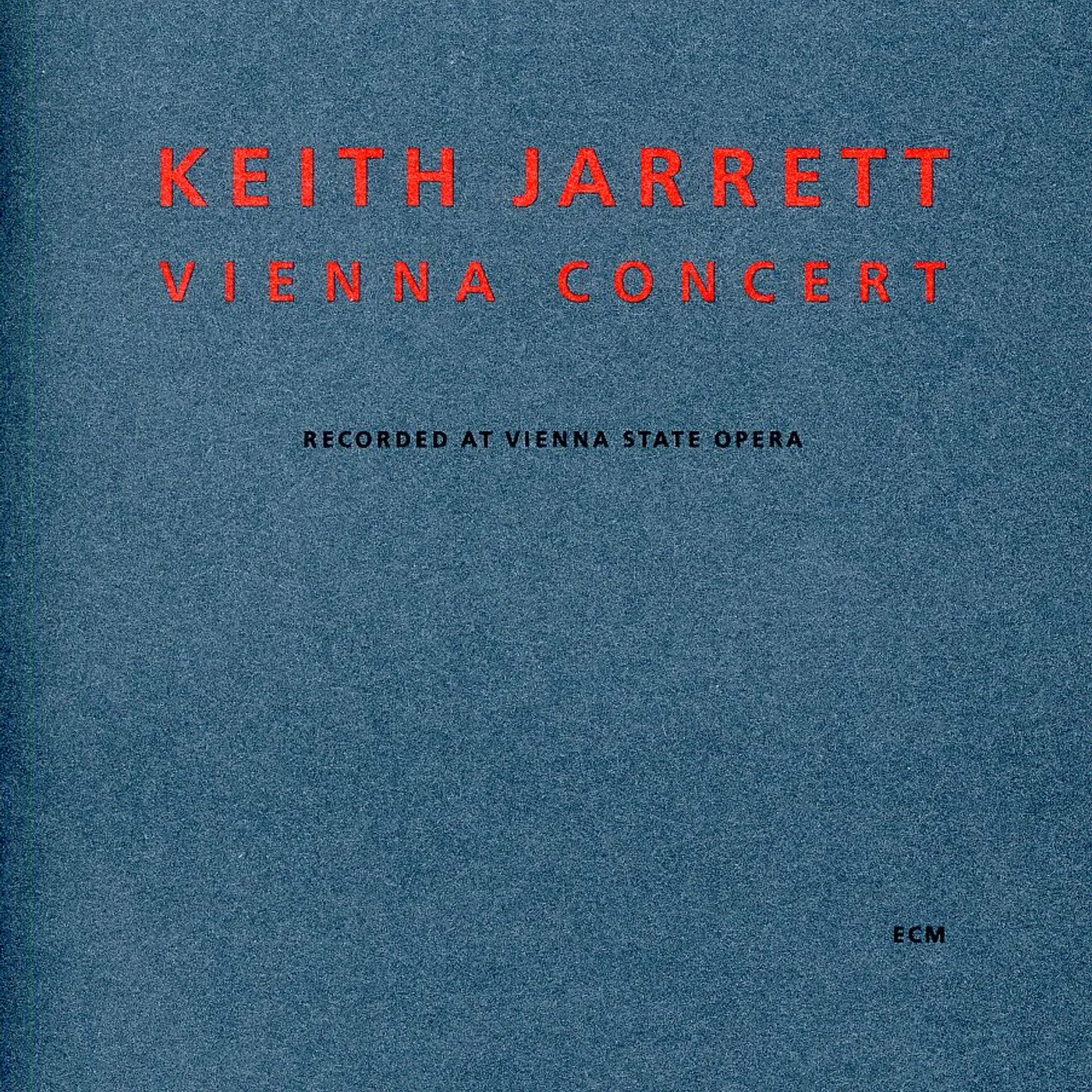 Keith Jarrett VIENNA CONCERT CD