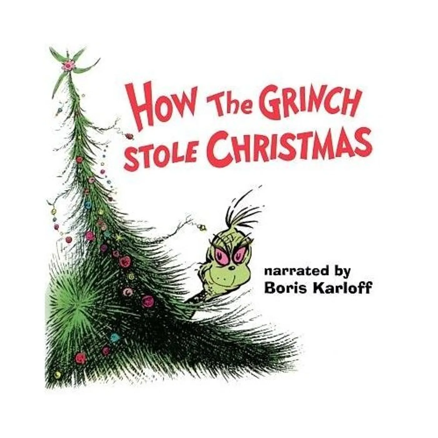 Dr. Seuss HOW THE GRINCH STOLE CHRISTMAS / Original Soundtrack CD