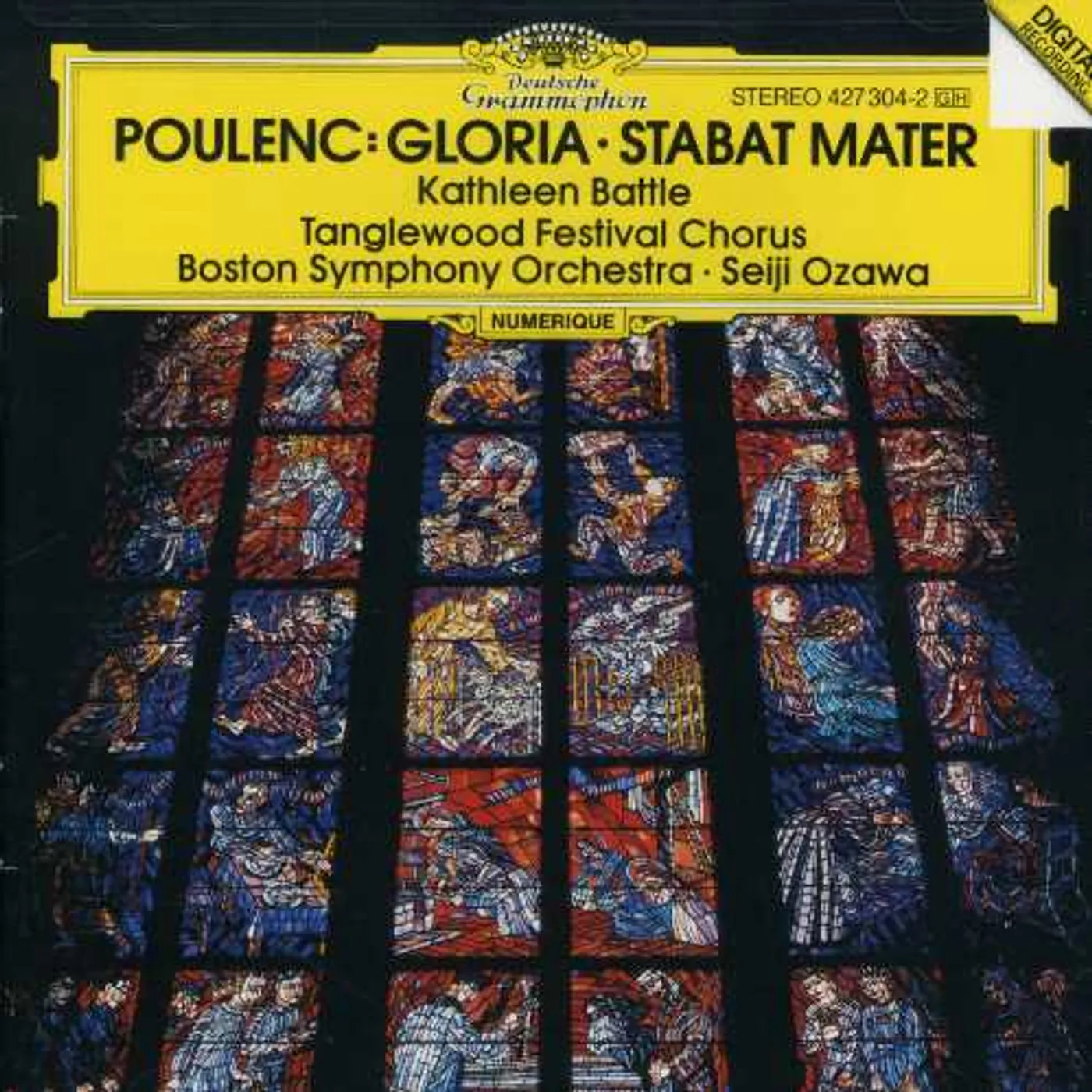 Poulenc STABAT MATER K.BATTLE,OZAWA CD