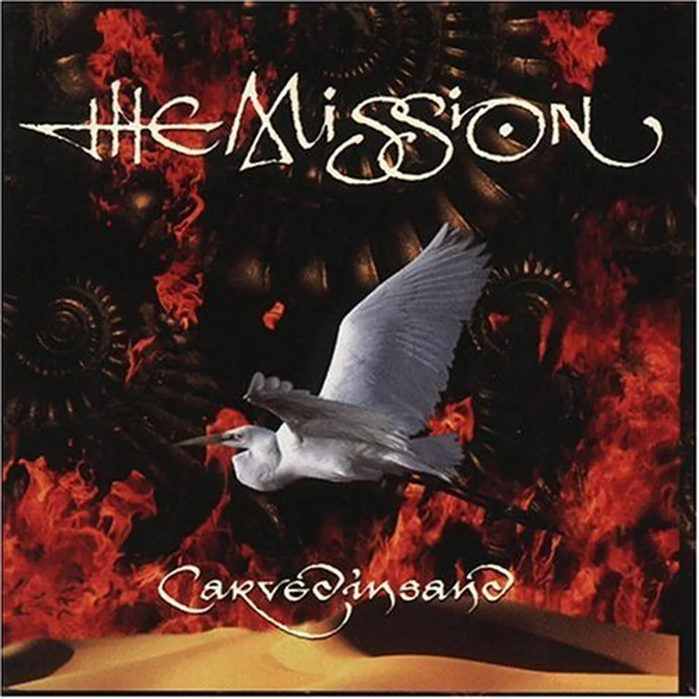 The Mission UK CARVED IN SAND CD