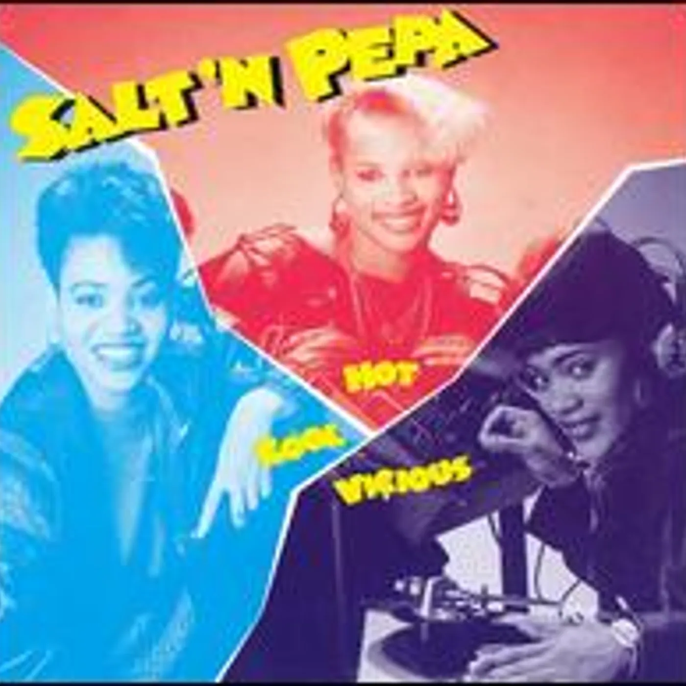 Salt-N-Pepa HOT COOL & VICIOUS CD