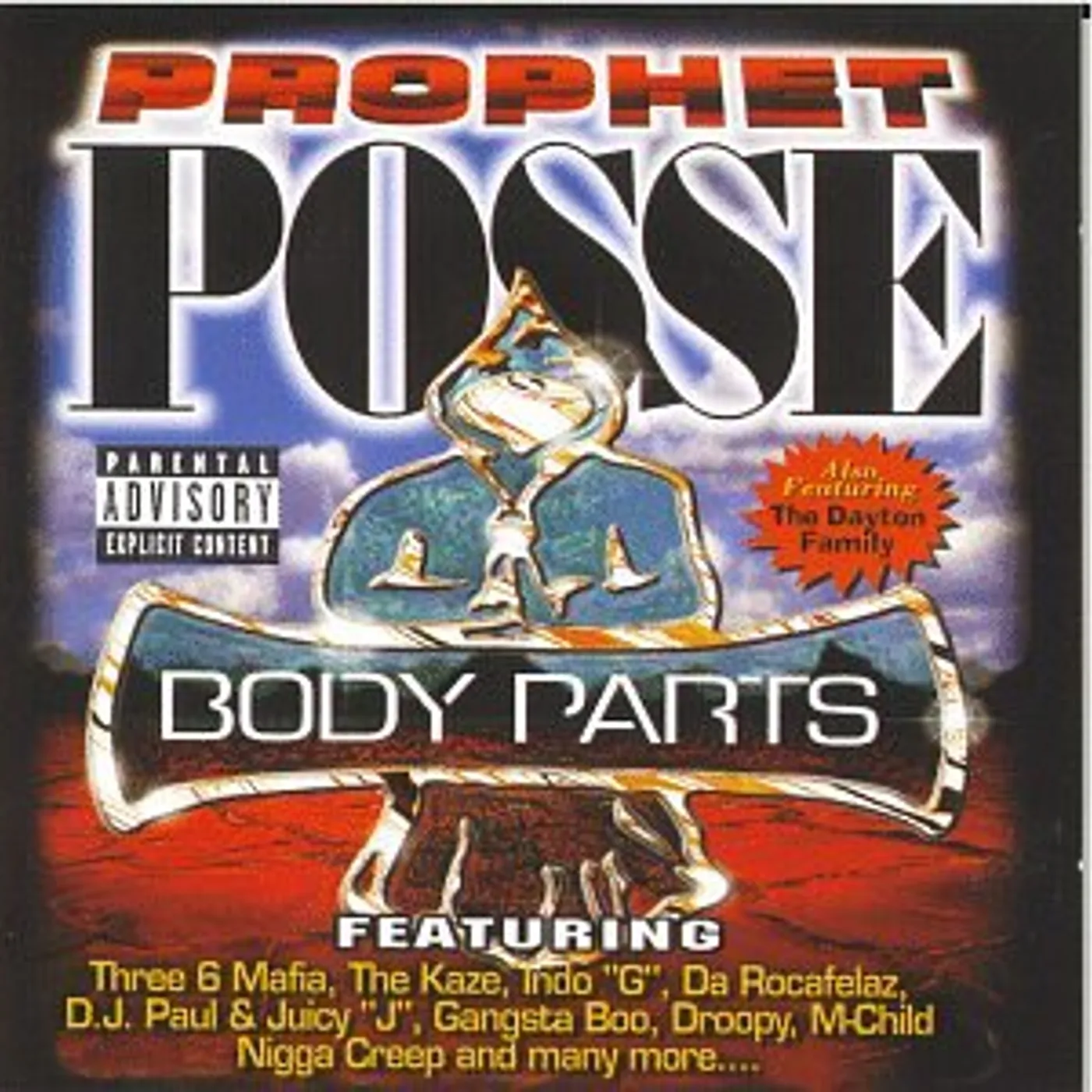 Prophet Posse BODY PARTS CD