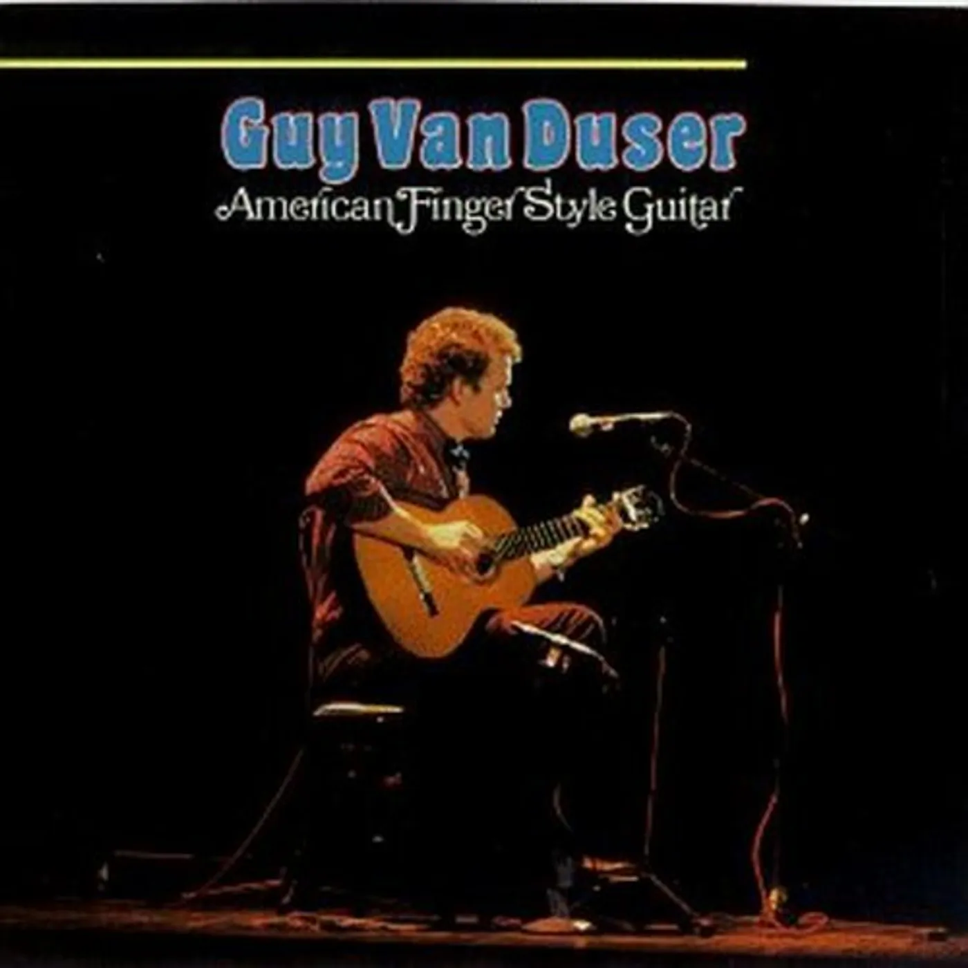 Guy Van Duser AMERICAN FINGER STYLE GUITAR CD