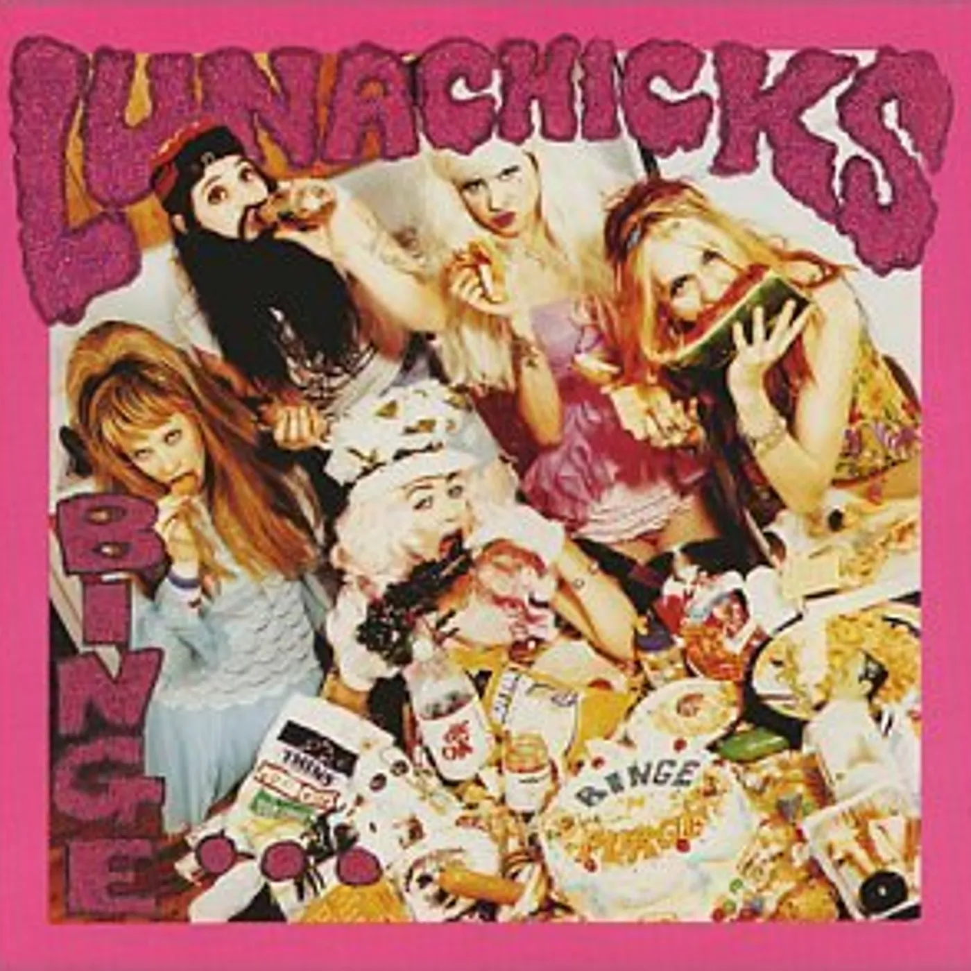 Lunachicks BINGE & BURGE CD