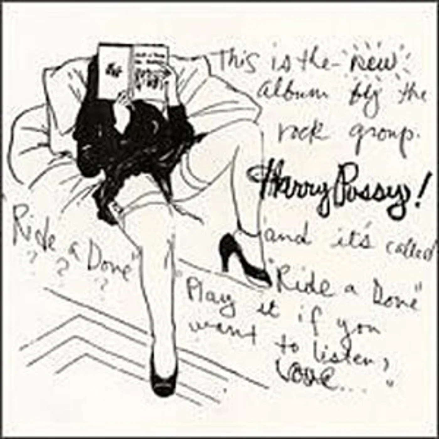 Harry Pussy RIDE A DOVE CD
