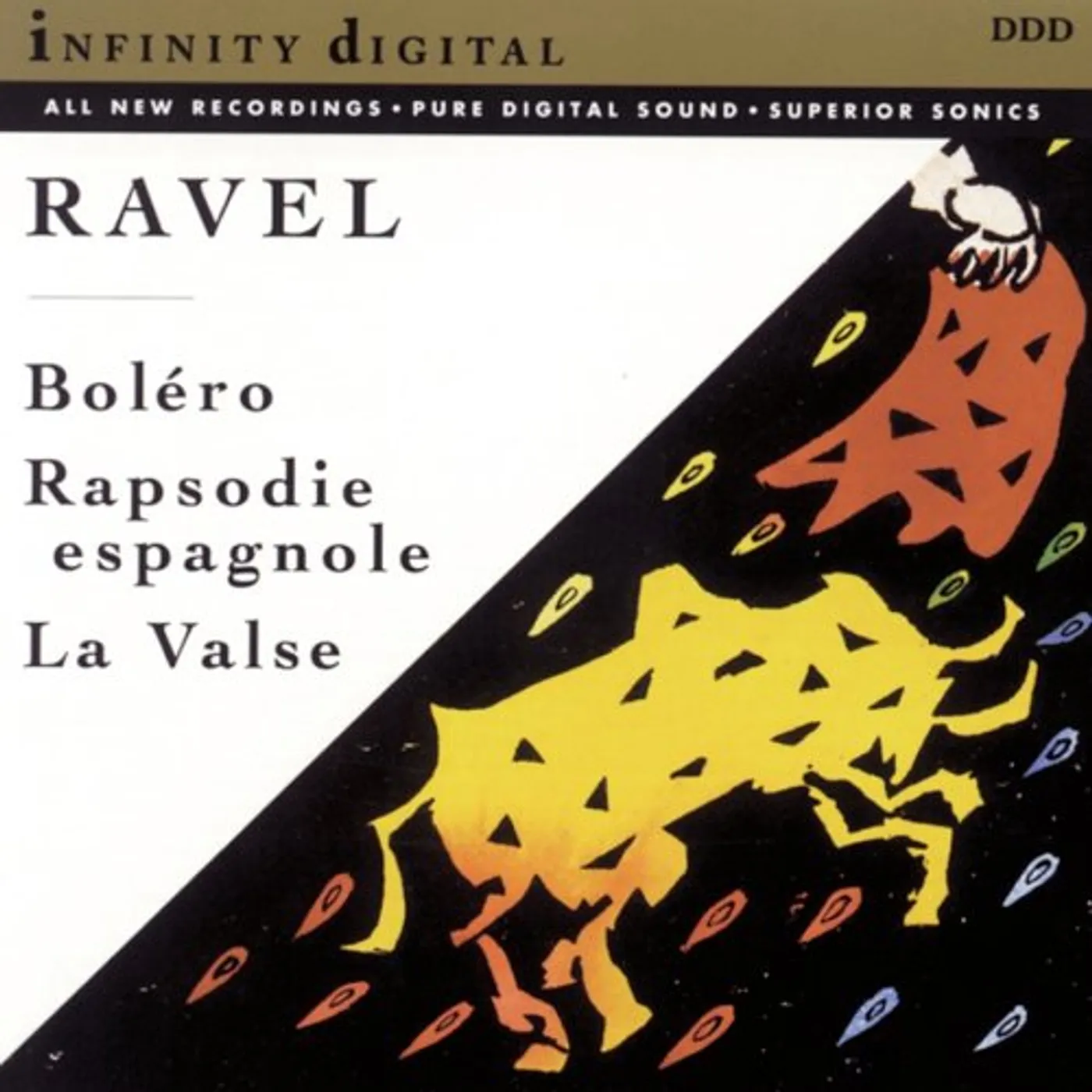 Ravel BOLERO / RAPSODIE ESPAGNOLE / LA VALSE CD