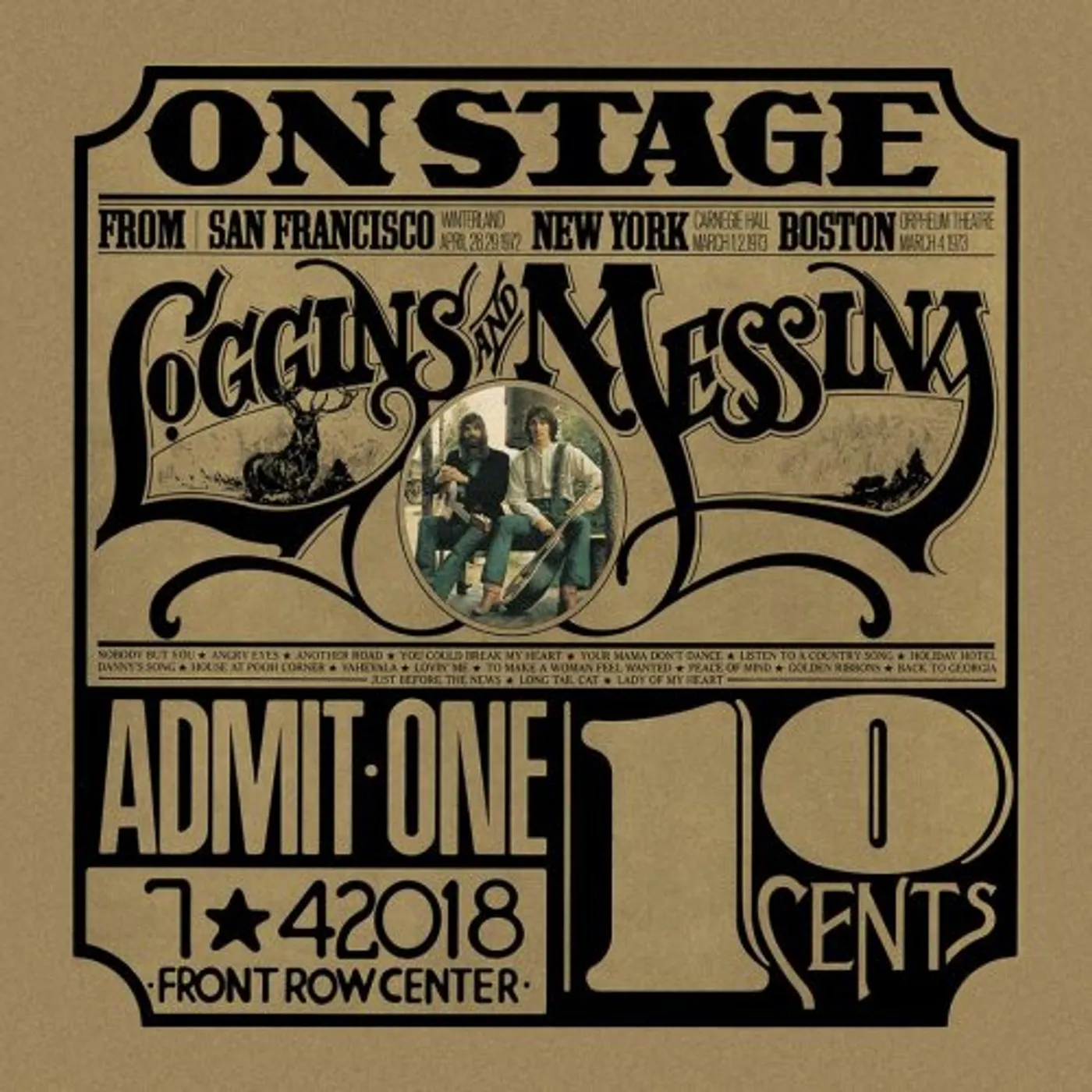 Loggins & Messina ON STAGE CD