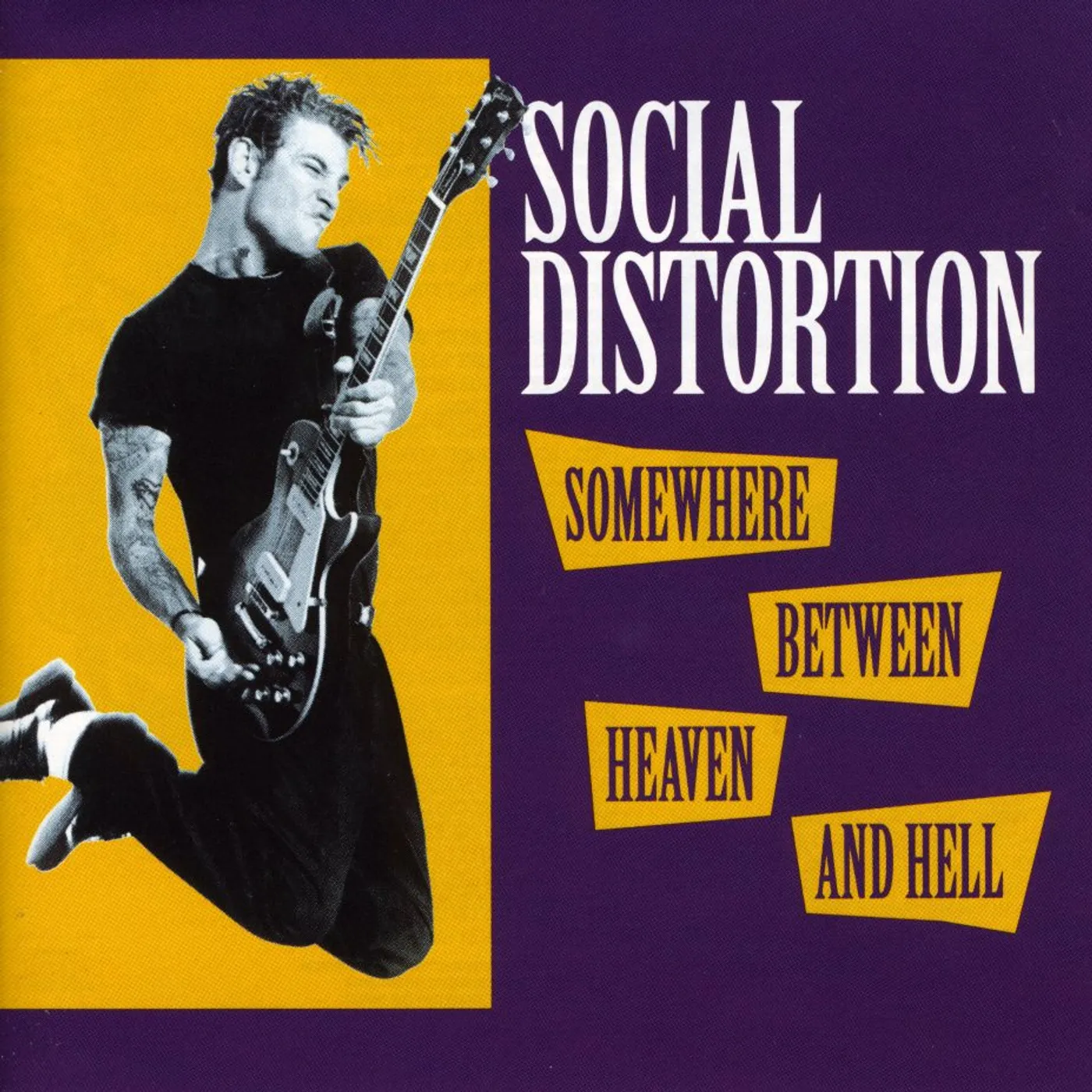Social Distortion SOMEWHERE BETWEEN HEAVEN & HELL CD
