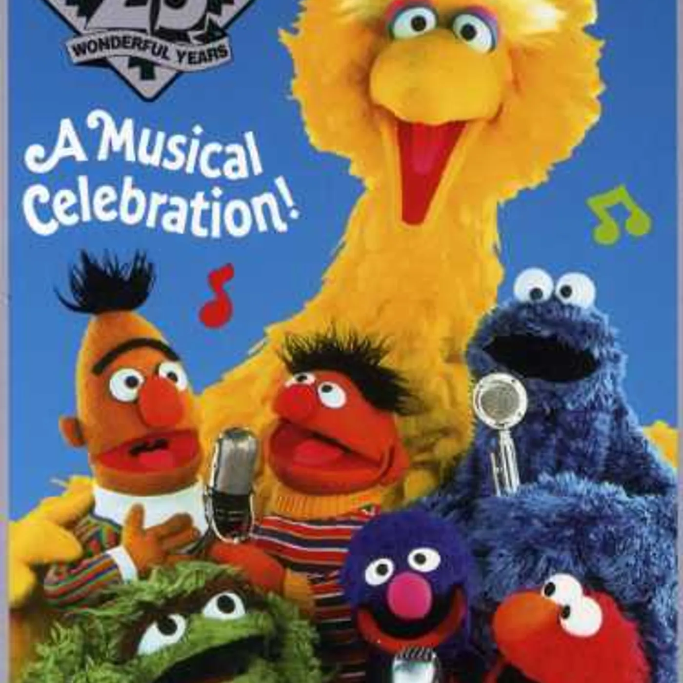 Sesame Street 25TH BIRTHDAY MUSICAL CELEBRATION DVD