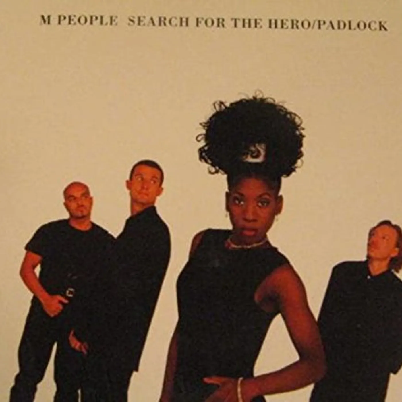 M People PADLOCK (X4) / SEARCH FOR THE HERO Vinyl Record