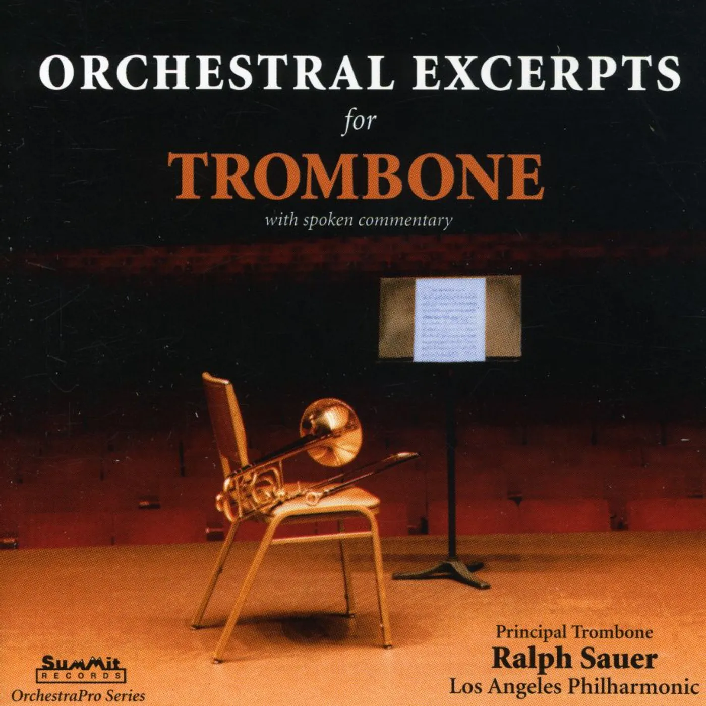 Ralph Sauer ORCHESTRAL EXCERPTS FOR TROMBONE CD