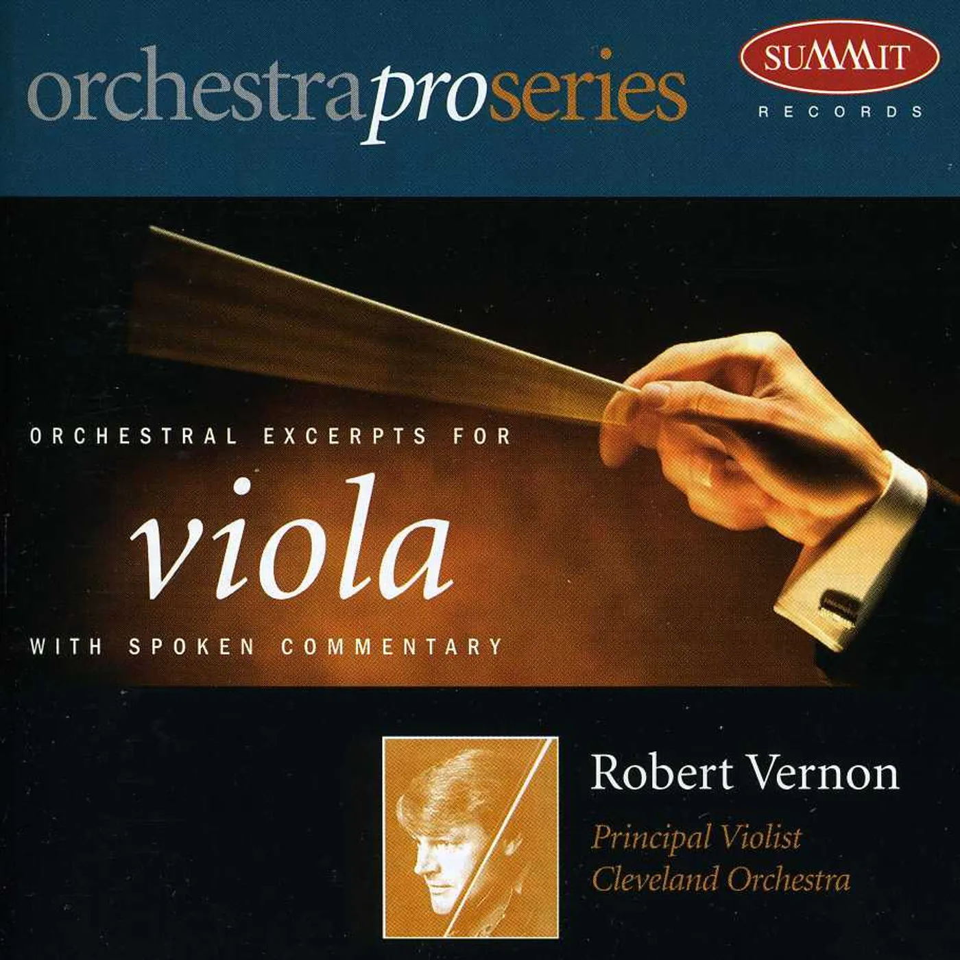 Robert Vernon ORCHESTRAL EXCERPTS FOR VIOLA CD