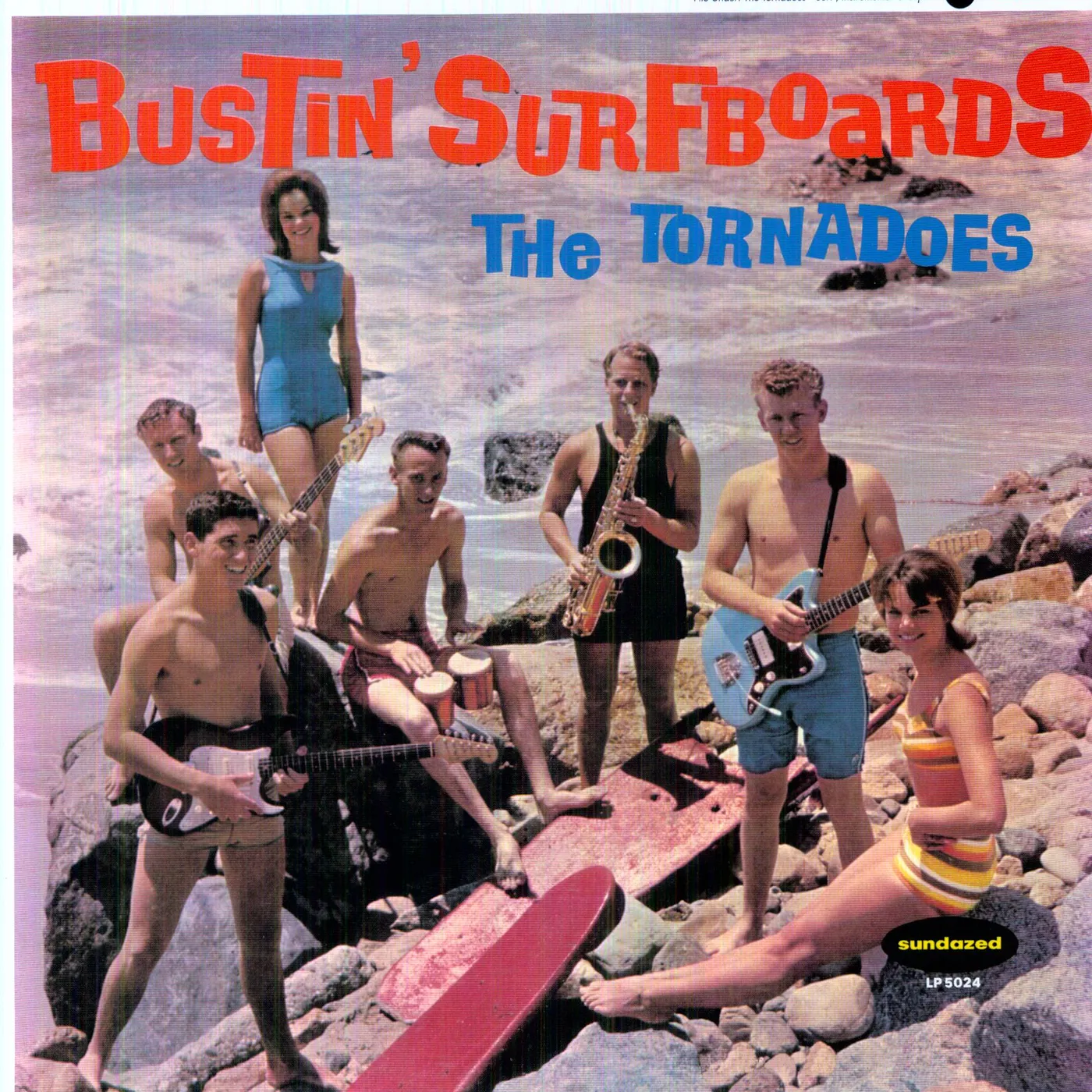 The Tornadoes BUSTIN SURFBOARDS Vinyl Record