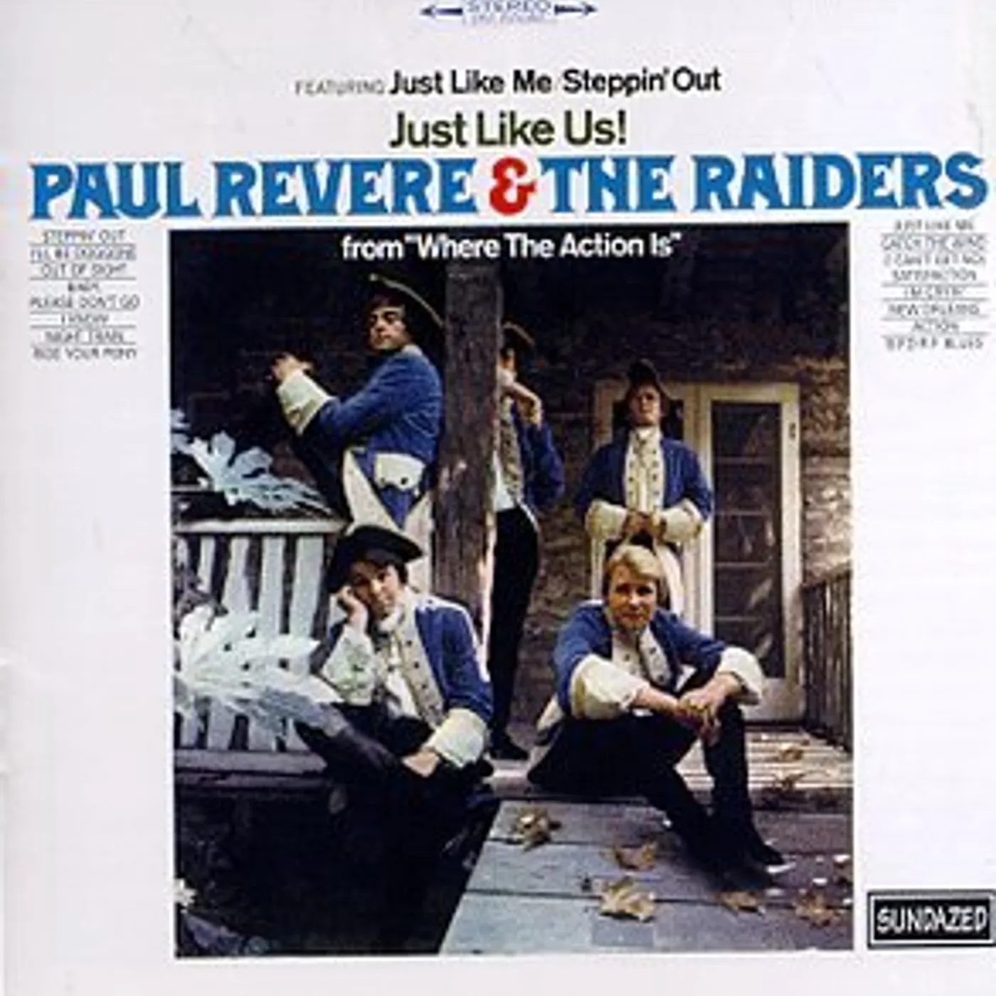 Paul Revere & The Raiders JUST LIKE US CD