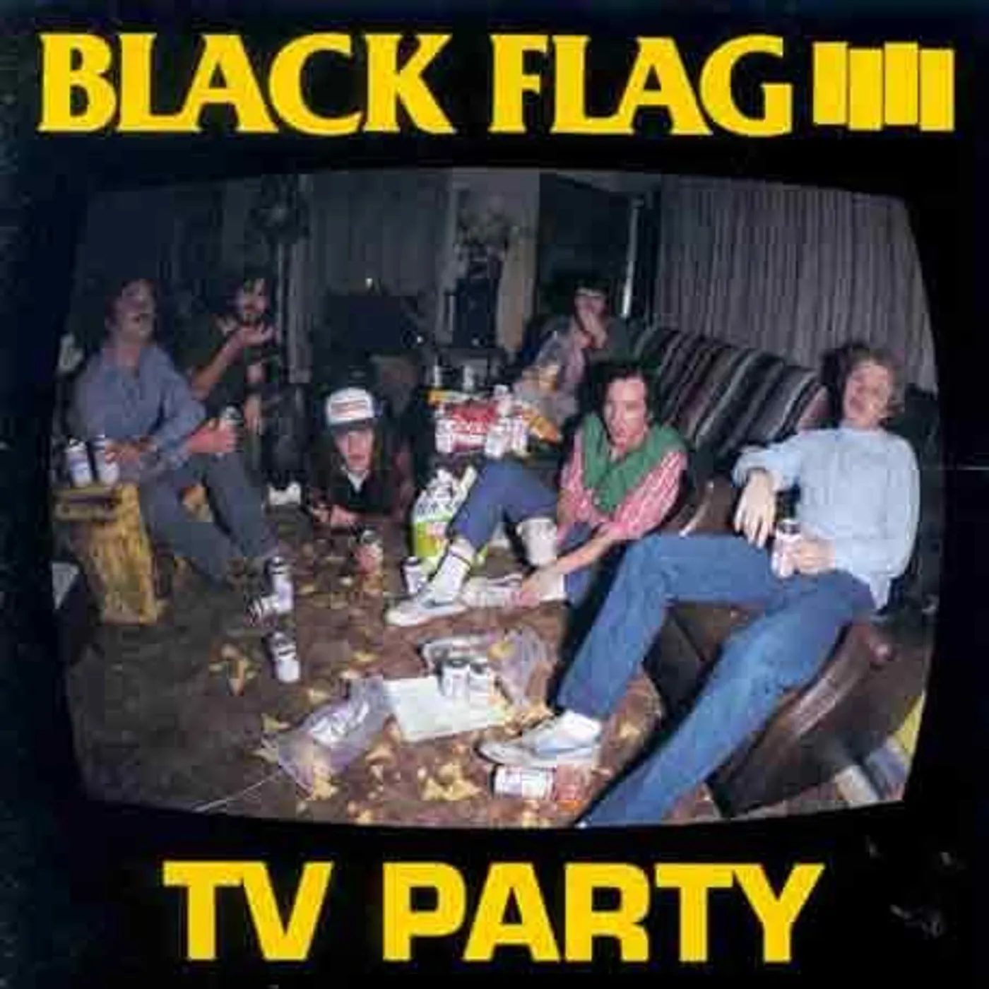 Black Flag TV Party Vinyl Record