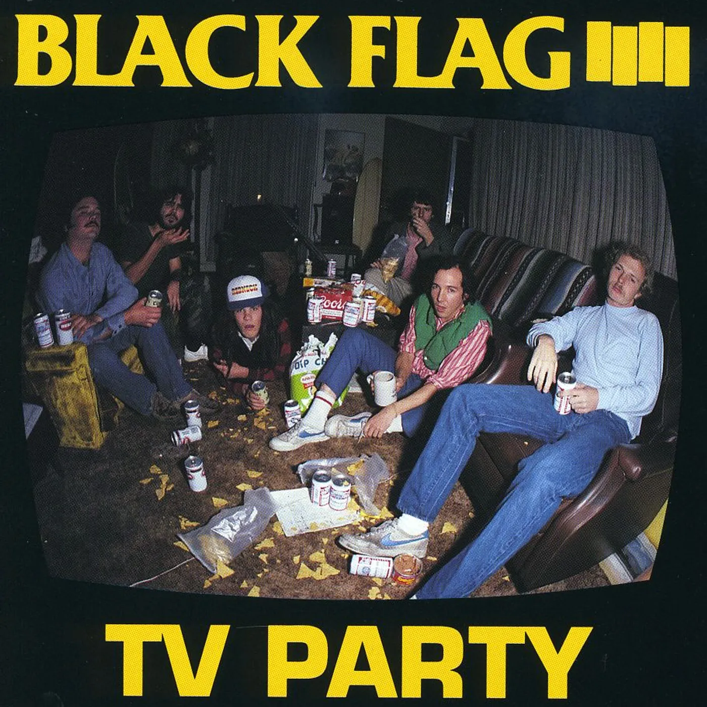 Black Flag TV PARTY CD