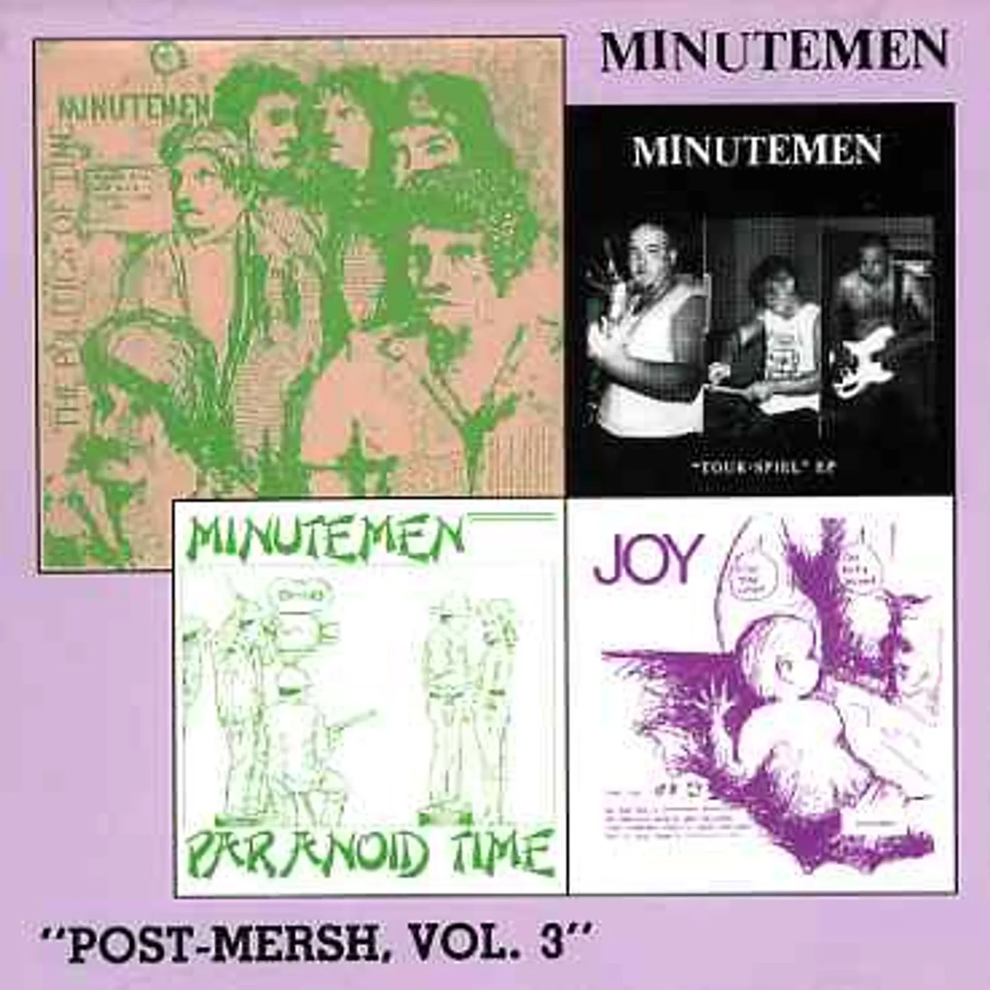 Minutemen POST MERSH 3 CD