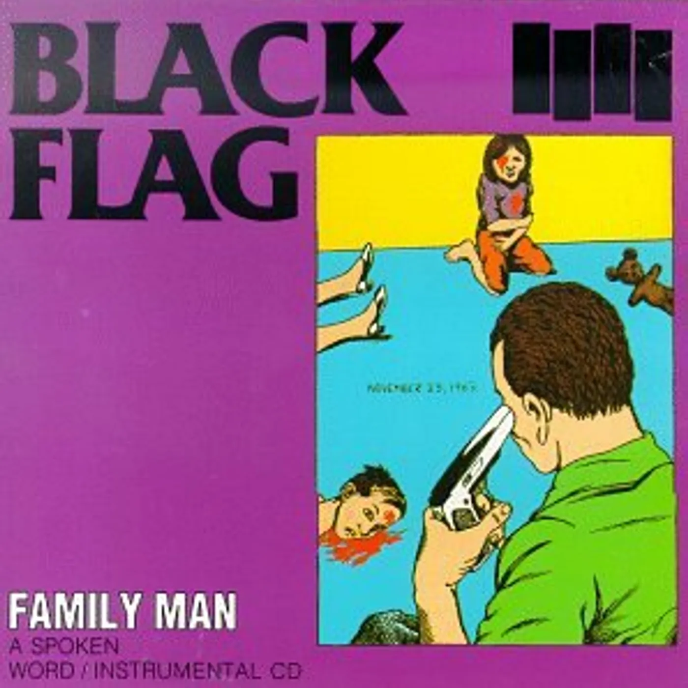 Black Flag Family Man Vinyl Record
