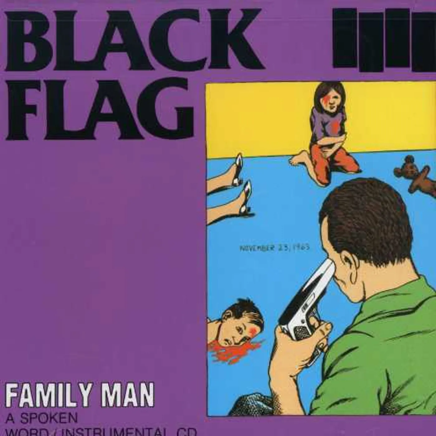 Black Flag FAMILY MAN CD