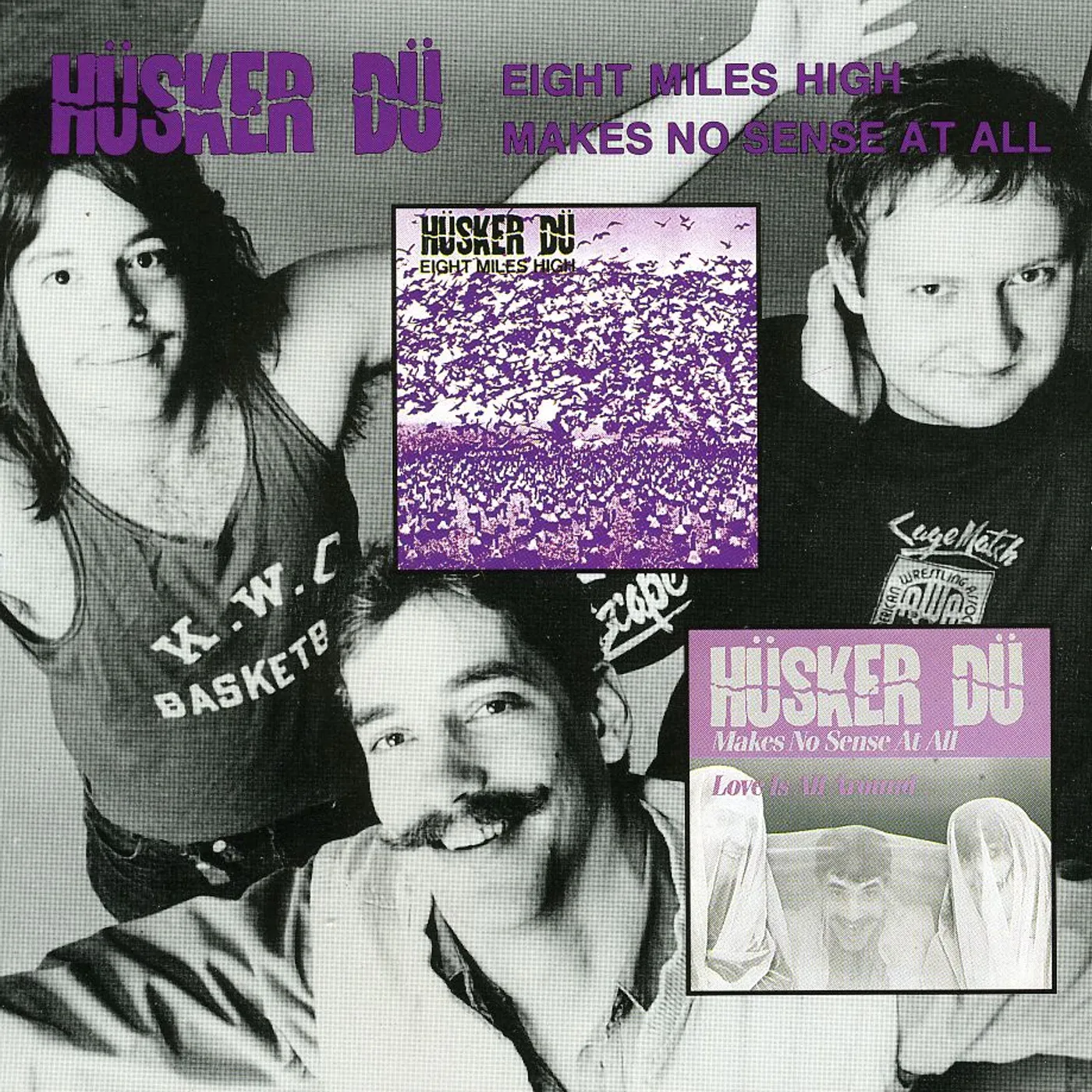 Hüsker Dü 8 MILES HIGH / MAKES NO SENSE AT ALL CD