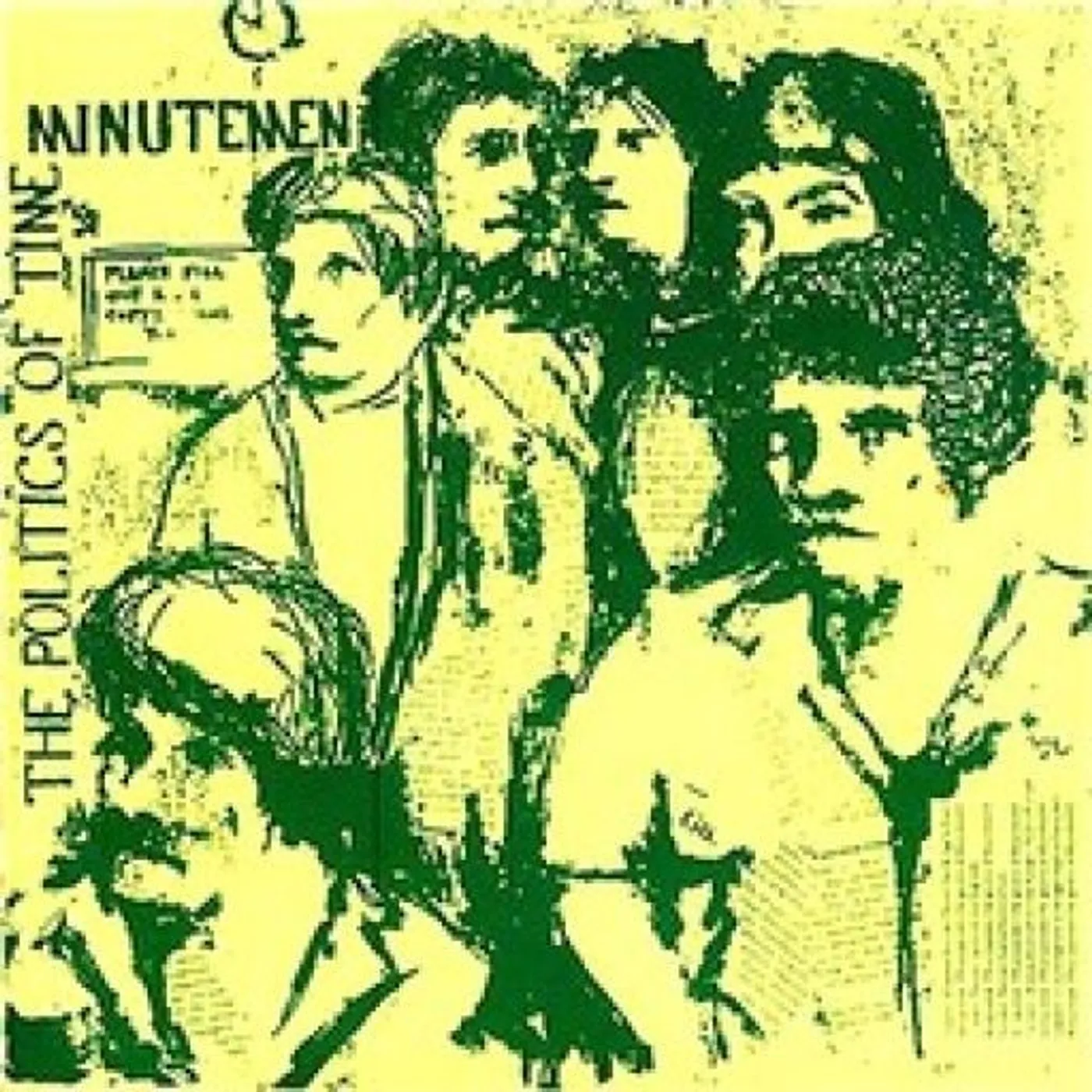 Minutemen POLITICS OF TIME Vinyl Record