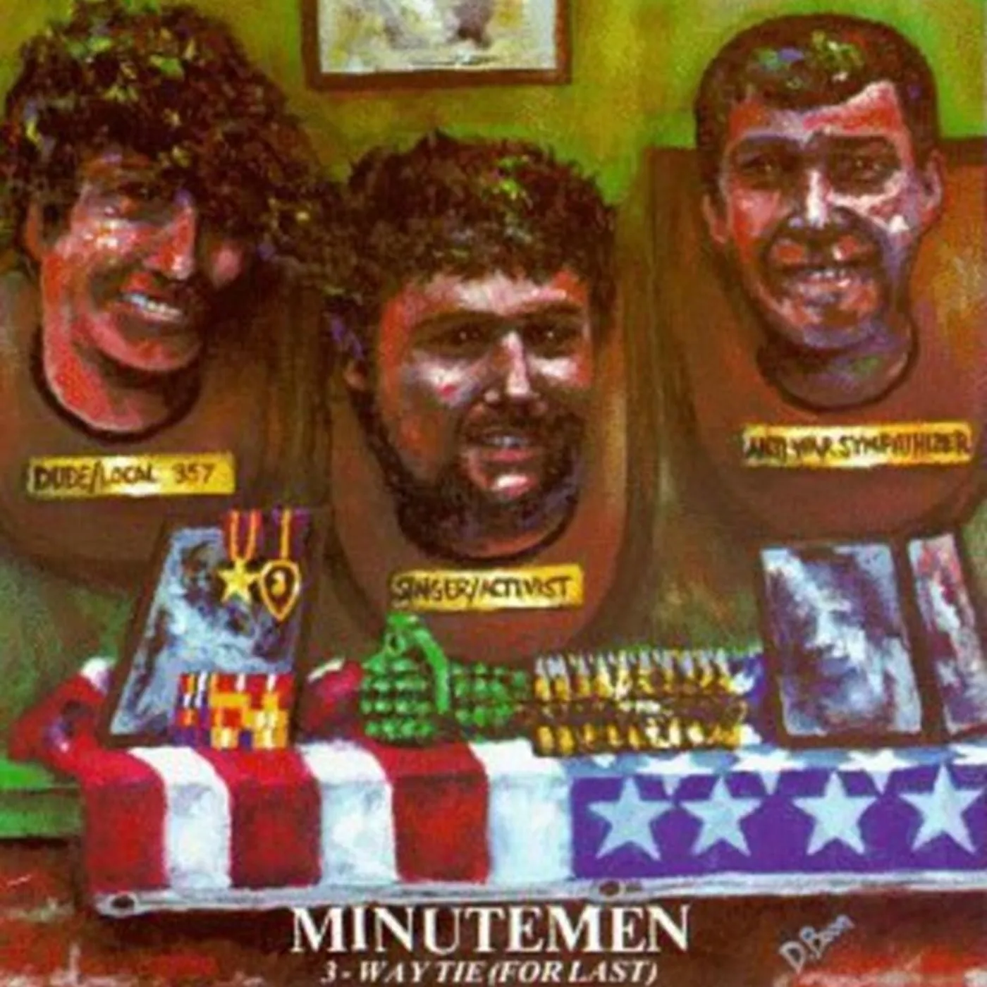 Minutemen 3 WAY TIE FOR LAST Vinyl Record