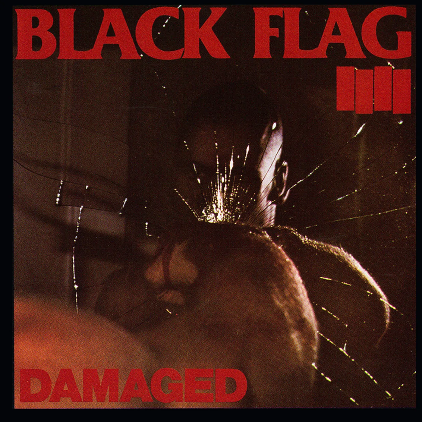 Black Flag Damaged Vinyl Record