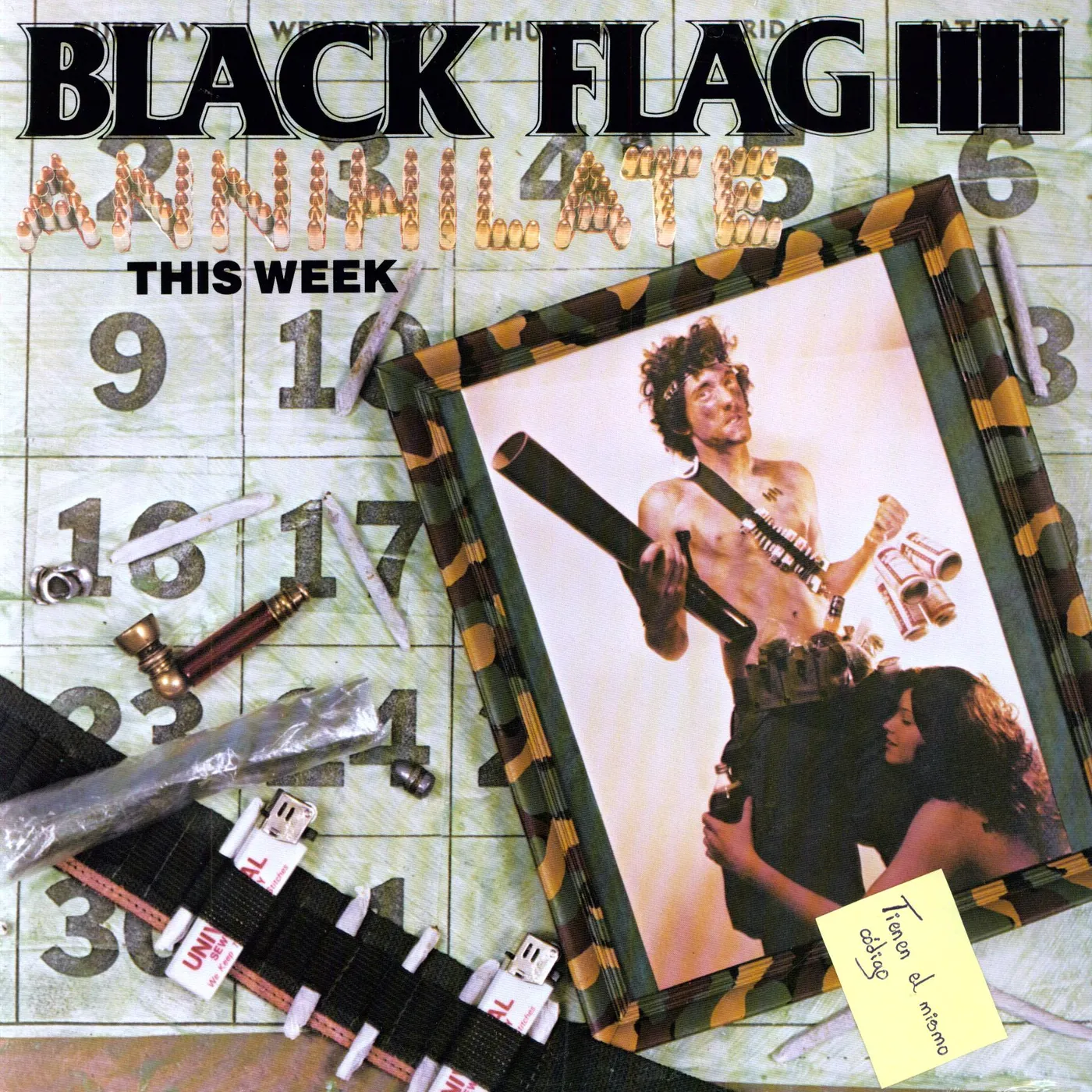 Black Flag Annihilate This Week Vinyl Record