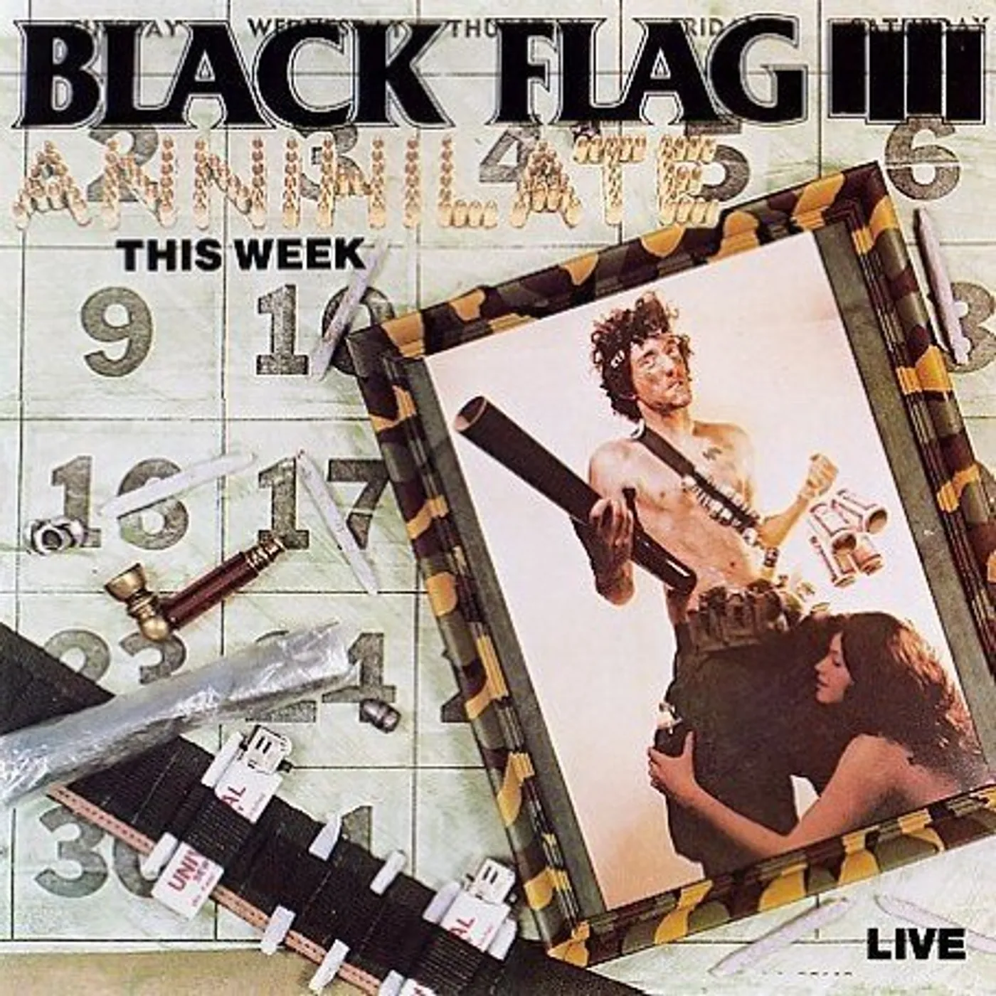 Black Flag ANNIHILATE THIS WEEK CD