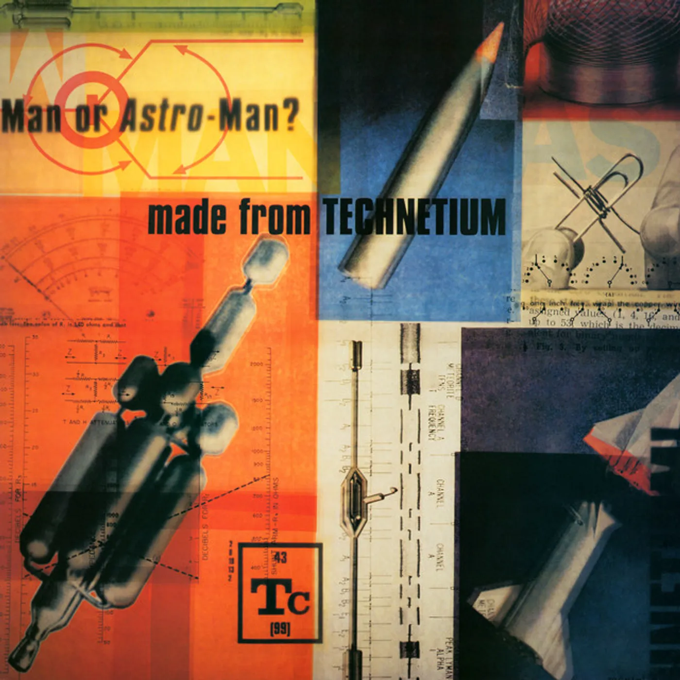 Man Or Astro-Man? Made from Technetium Vinyl Record