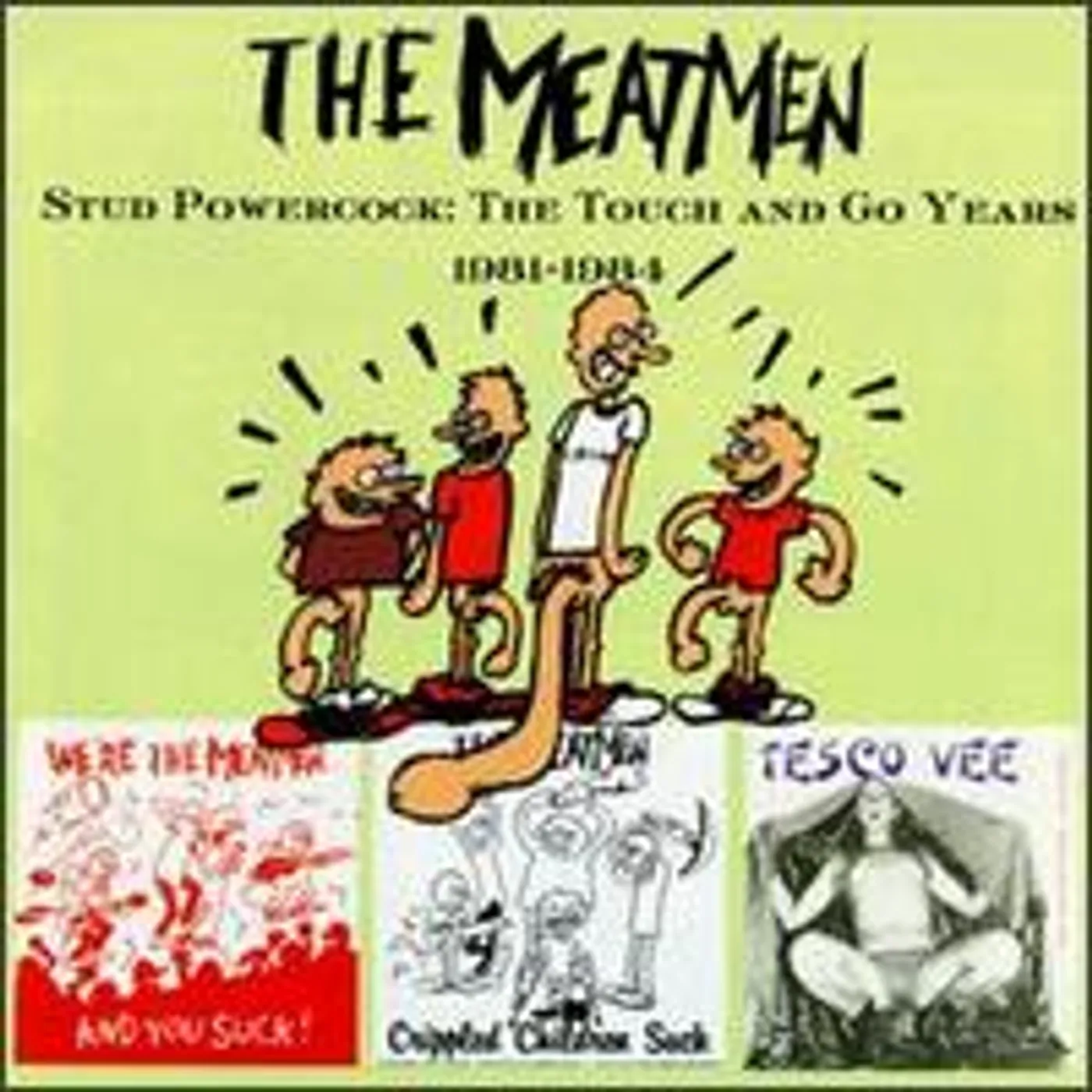 The Meatmen STUD POWERCOCK: TOUCH & GO YEARS CD