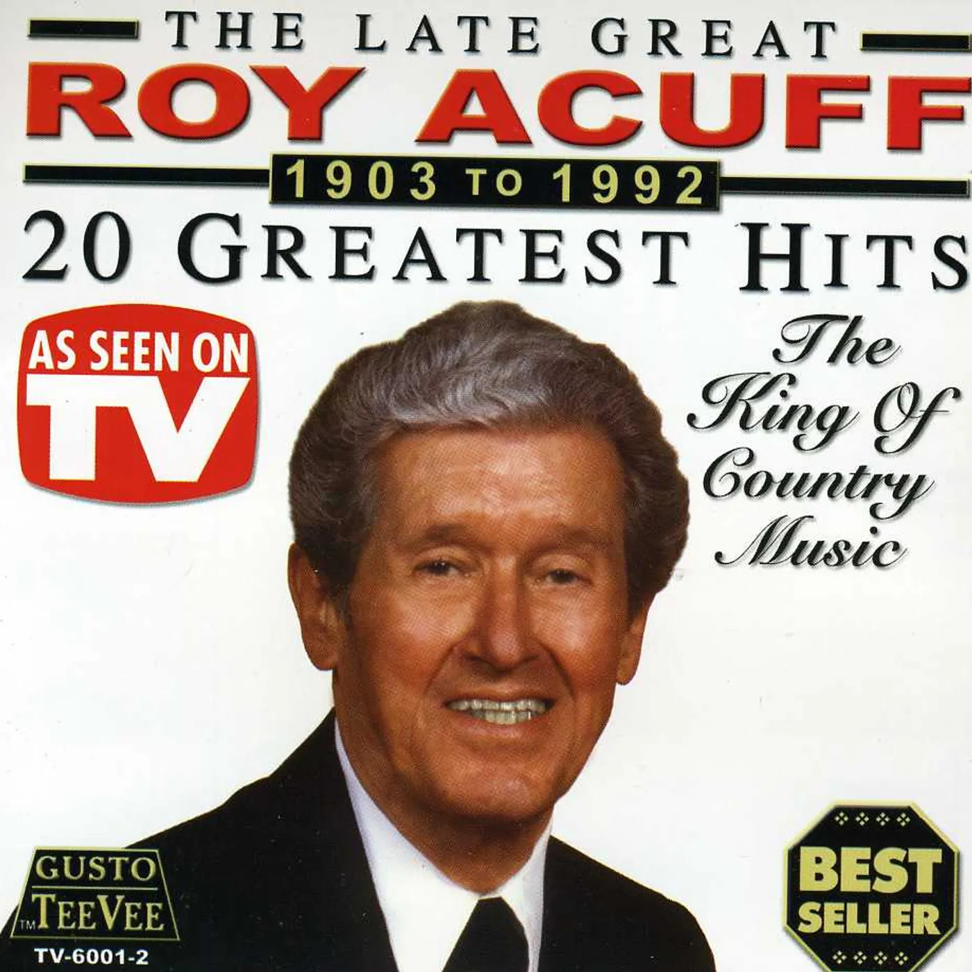 Roy Acuff 20 GREATEST HITS CD