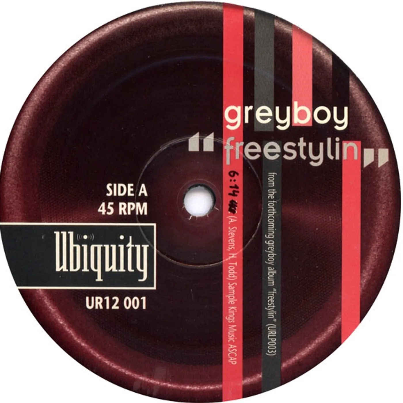 Greyboy FREESTYLIN Vinyl Record