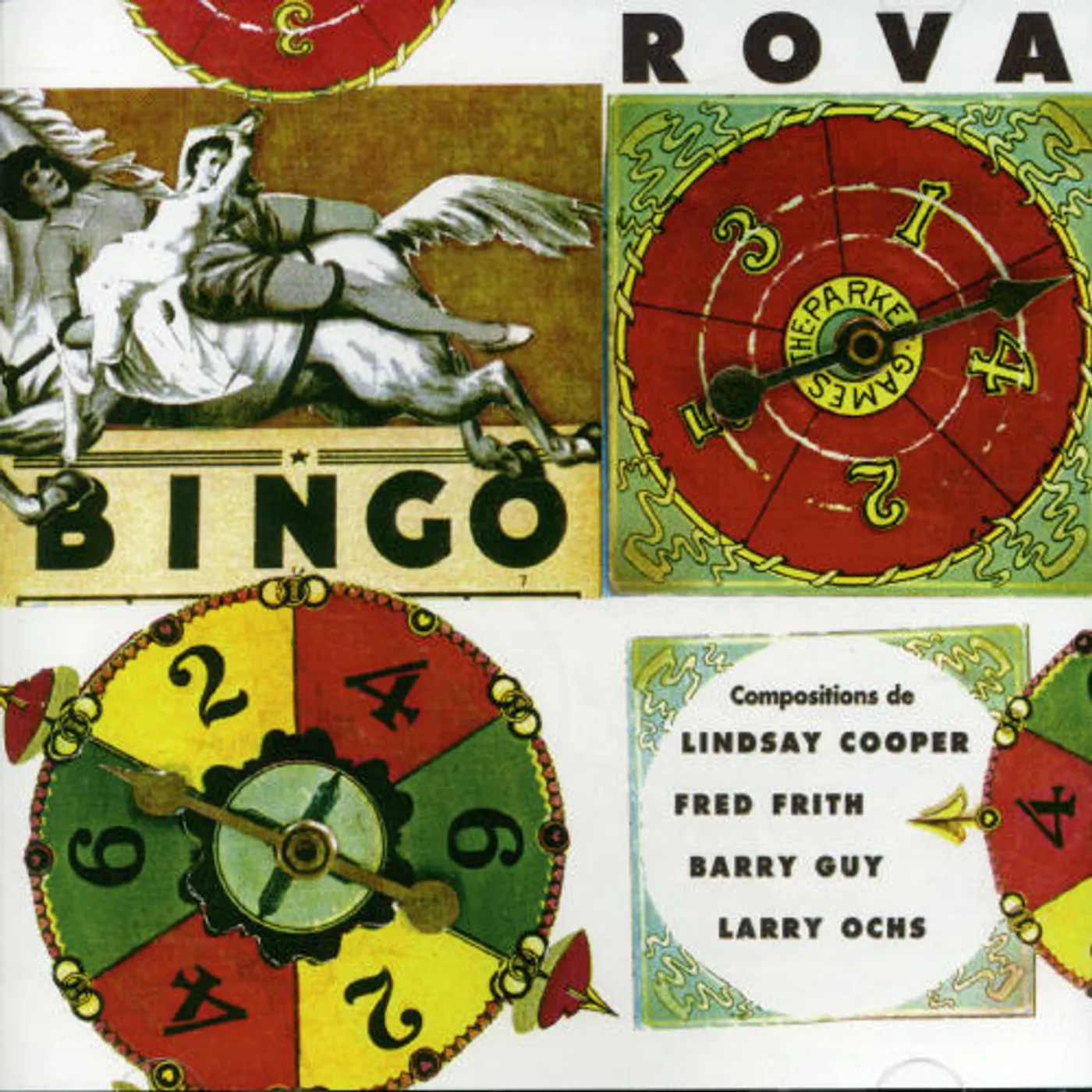 Rova Saxophone Quartet BINGO CD