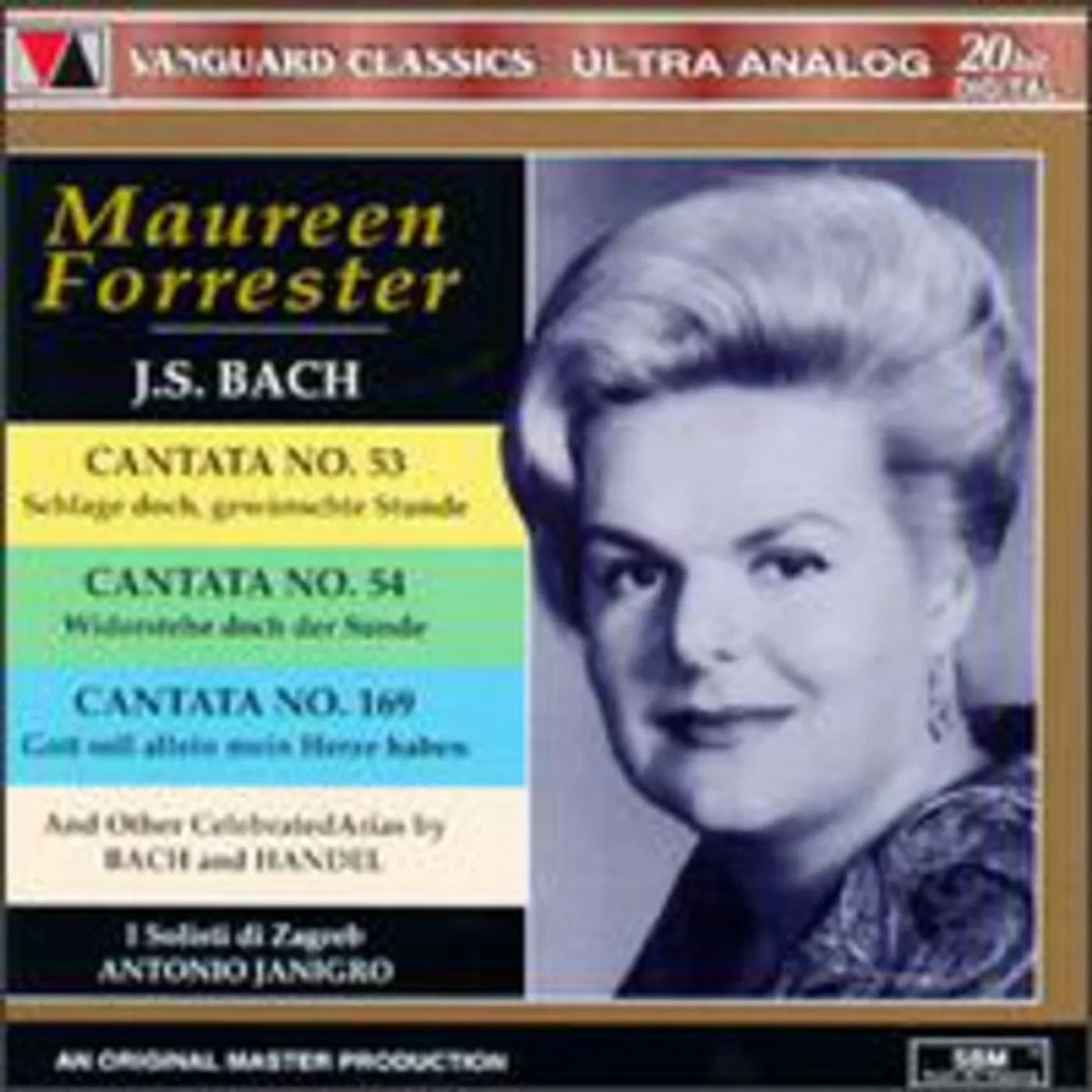 Maureen Forrester I SOLISTI DI ZAGREB CD