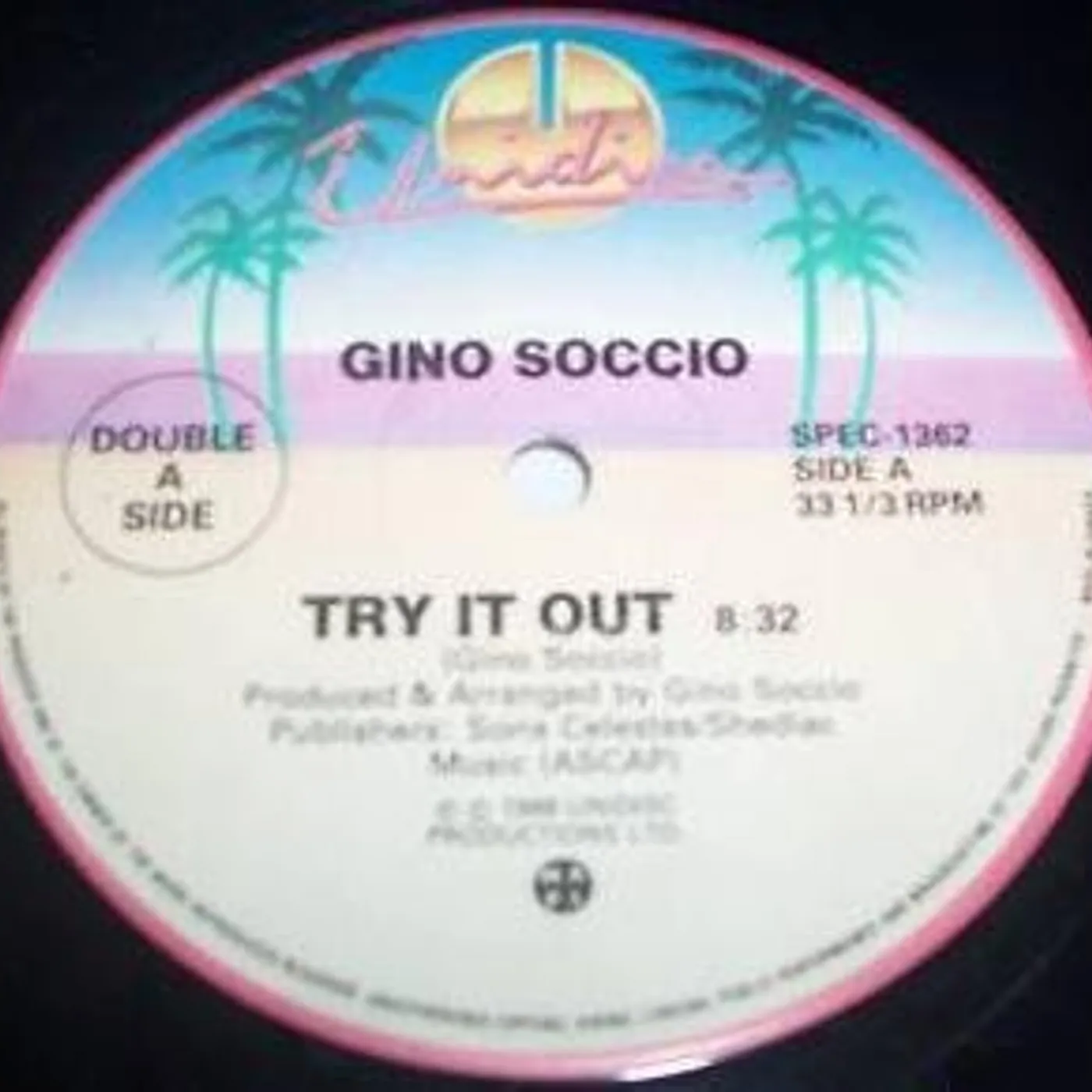 Gino Soccio TRY IT OUT / IT'S ALRIGHT Vinyl Record