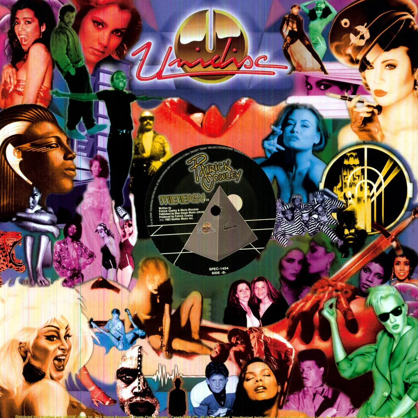 Patrick Cowley Megatron Man Vinyl Record