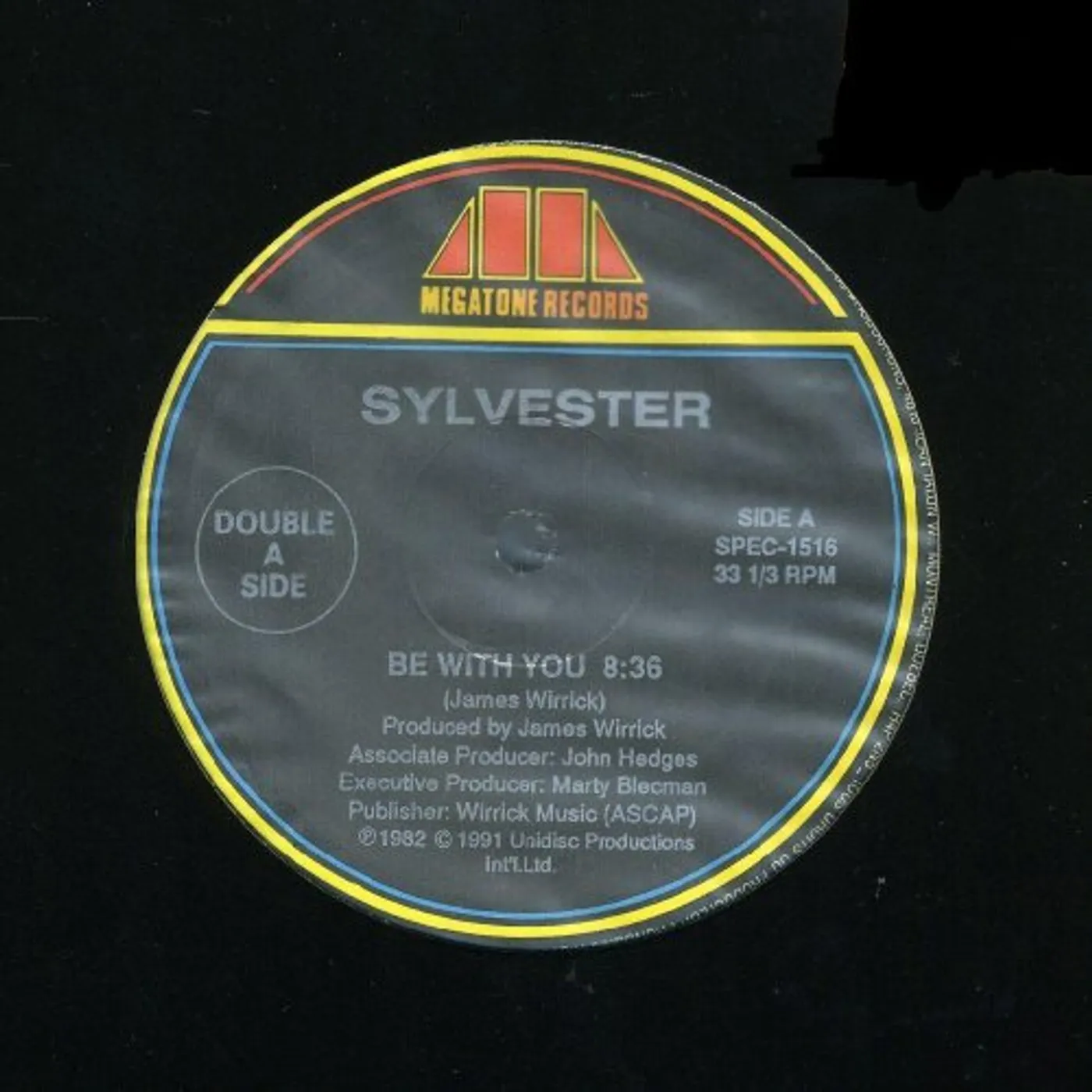 Sylvester BE WITH YOU / TELL ME Vinyl Record