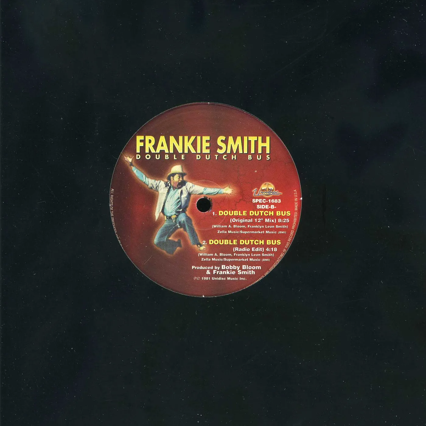 Frankie Smith Double Dutch Bus Vinyl Record