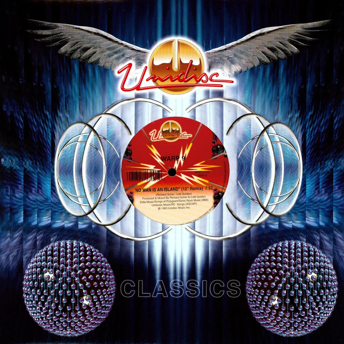 Warp 9 No Man Is An Island / Light Years Away / Nunk Vinyl Record