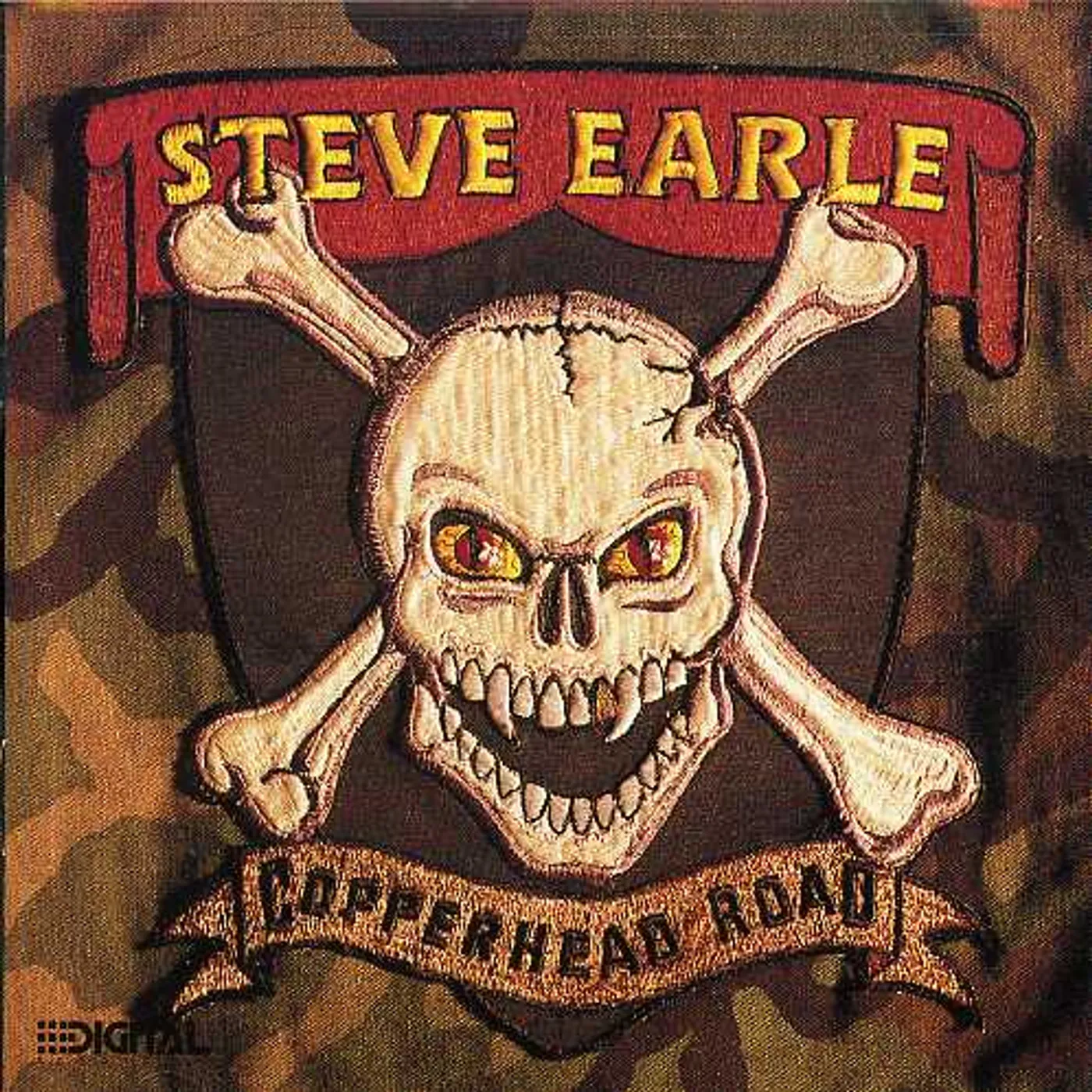 Steve Earle COPPERHEAD ROAD CD