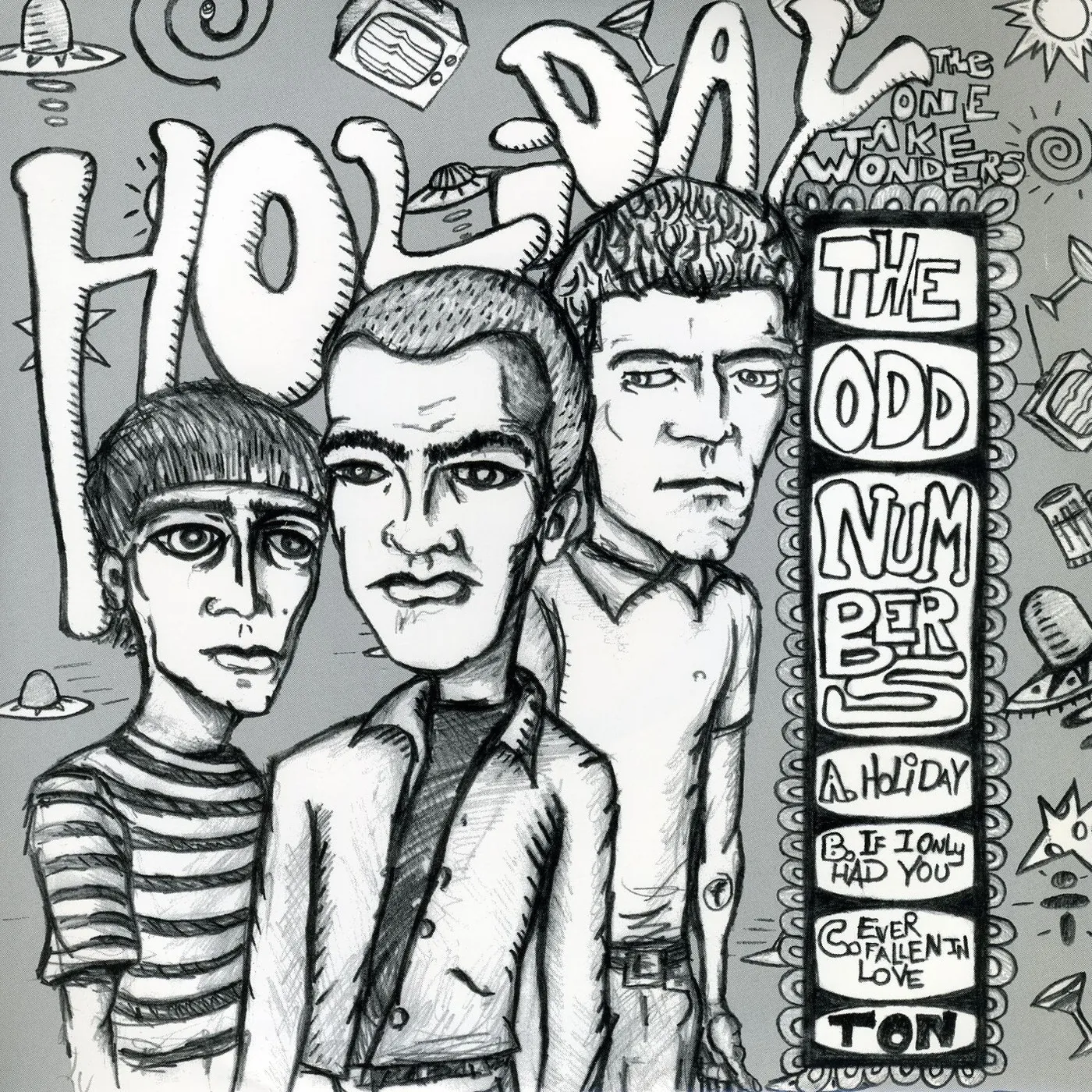 The Odd Numbers HOLIDAY (EP) Vinyl Record