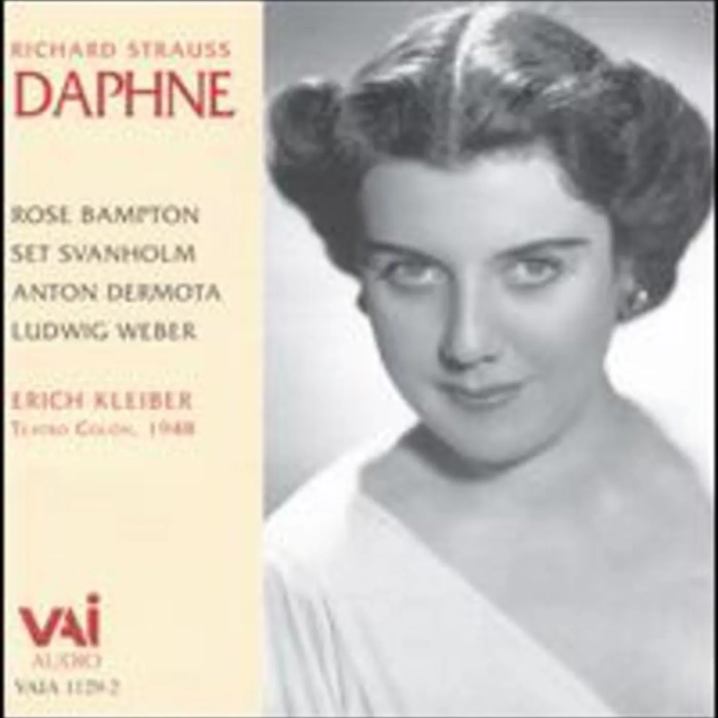R.Strauss DAPHNE: HISTORIC PERFORMANCE CD