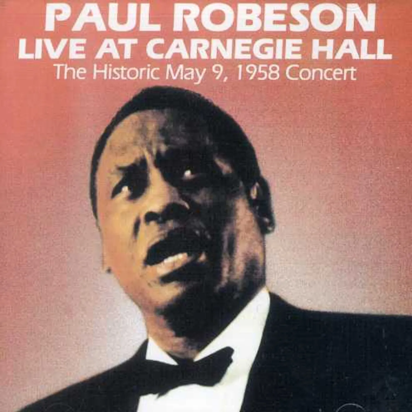 Paul Robeson LIVE AT CARNEGIE CD