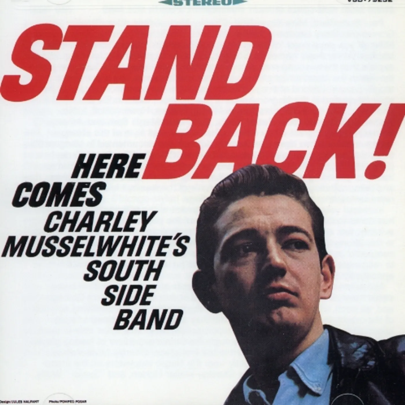 Charlie Musselwhite STAND BACK HERE COMES CD