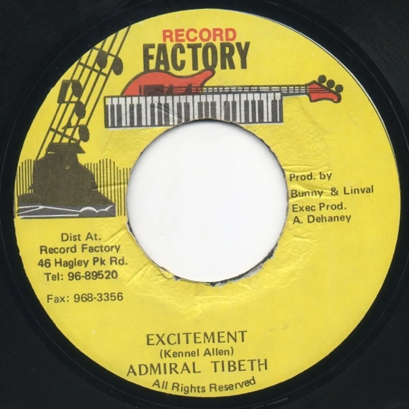 Admiral Tibbett EXCITEMENT (Vinyl)