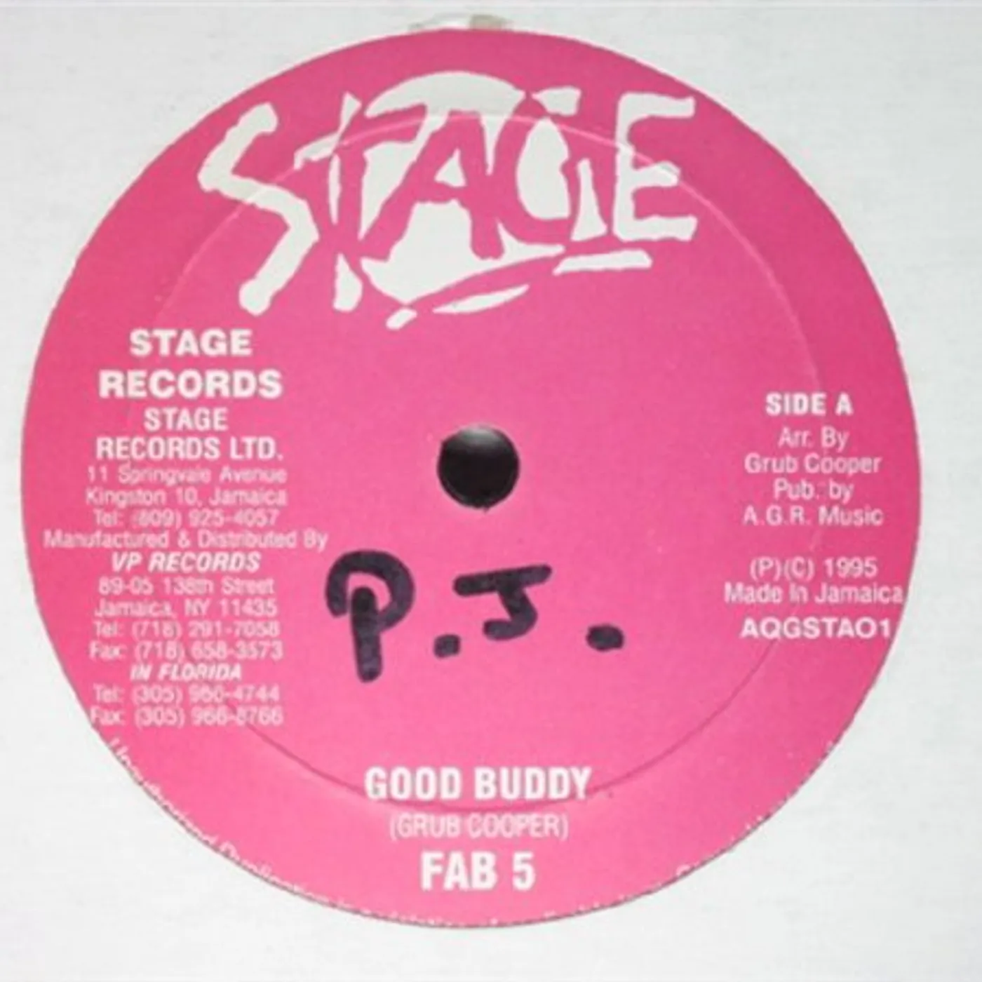Good Buddy FAB 5 Vinyl Record