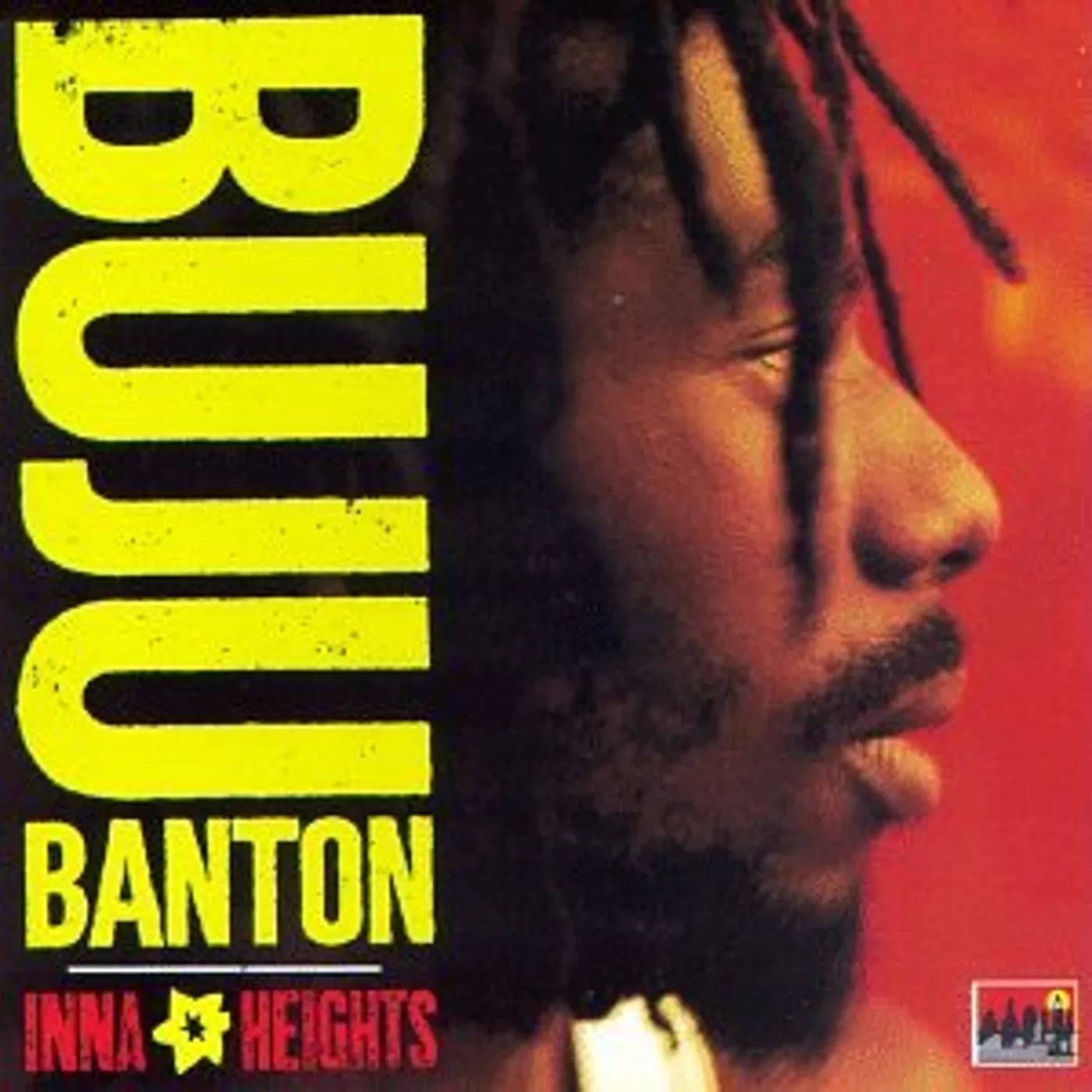 Buju Banton Inna Heights Vinyl Record